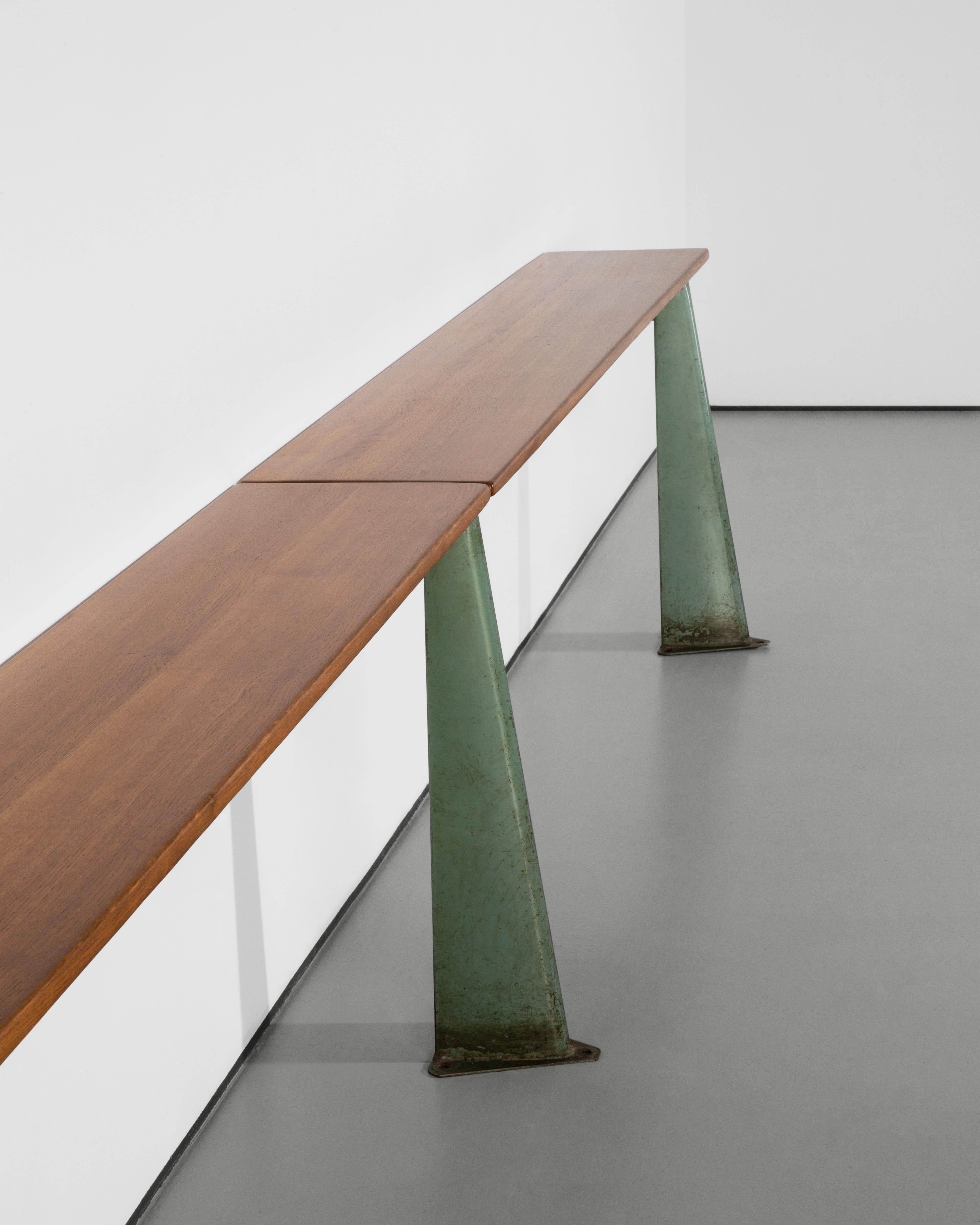 Mid-Century 1950 Vintage Jean Prouvé Console In Good Condition For Sale In London, GB