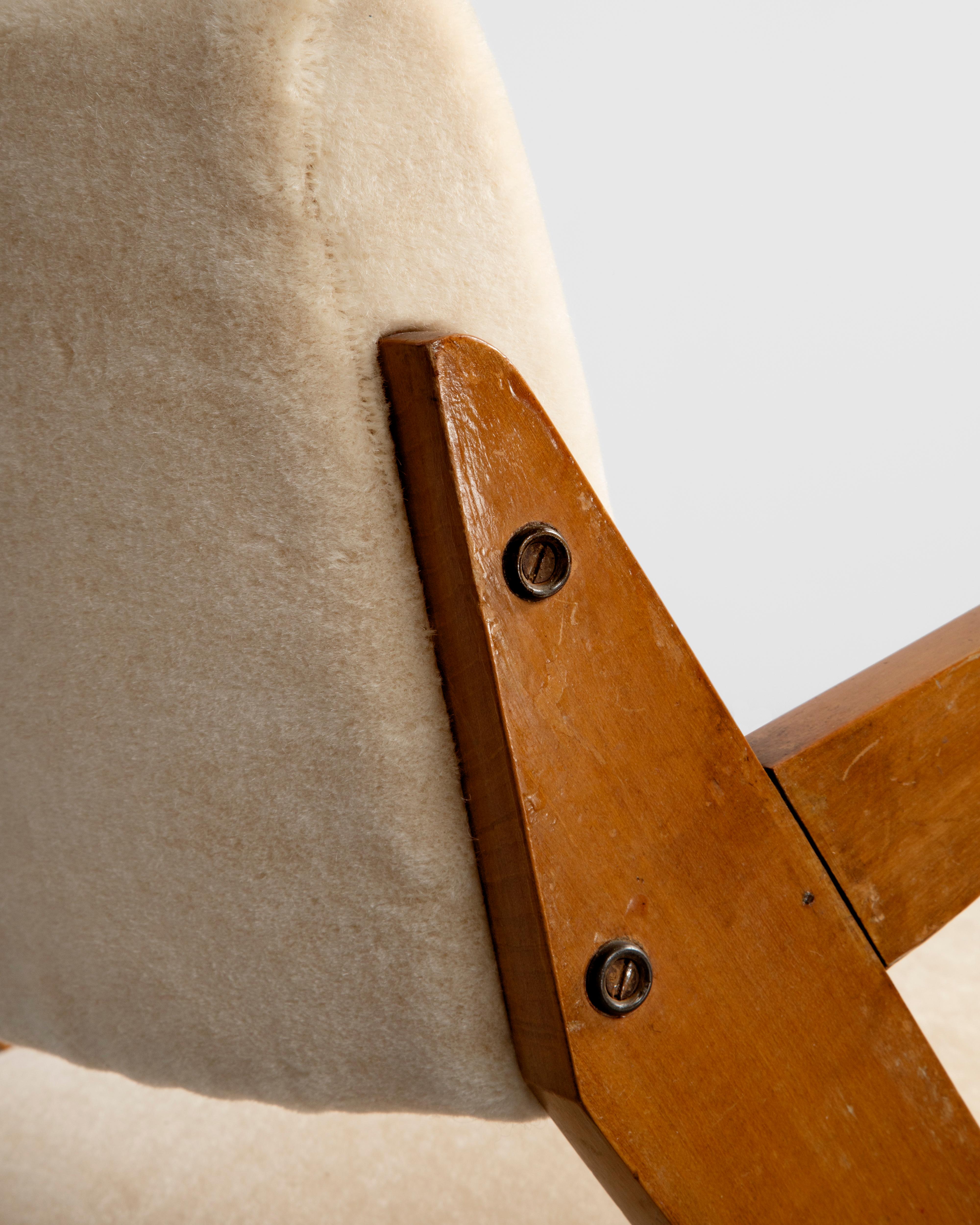 Sillones juveniles José Zanine Caldas Vintage de mediados de siglo de 1950 mediados del siglo XX en venta
