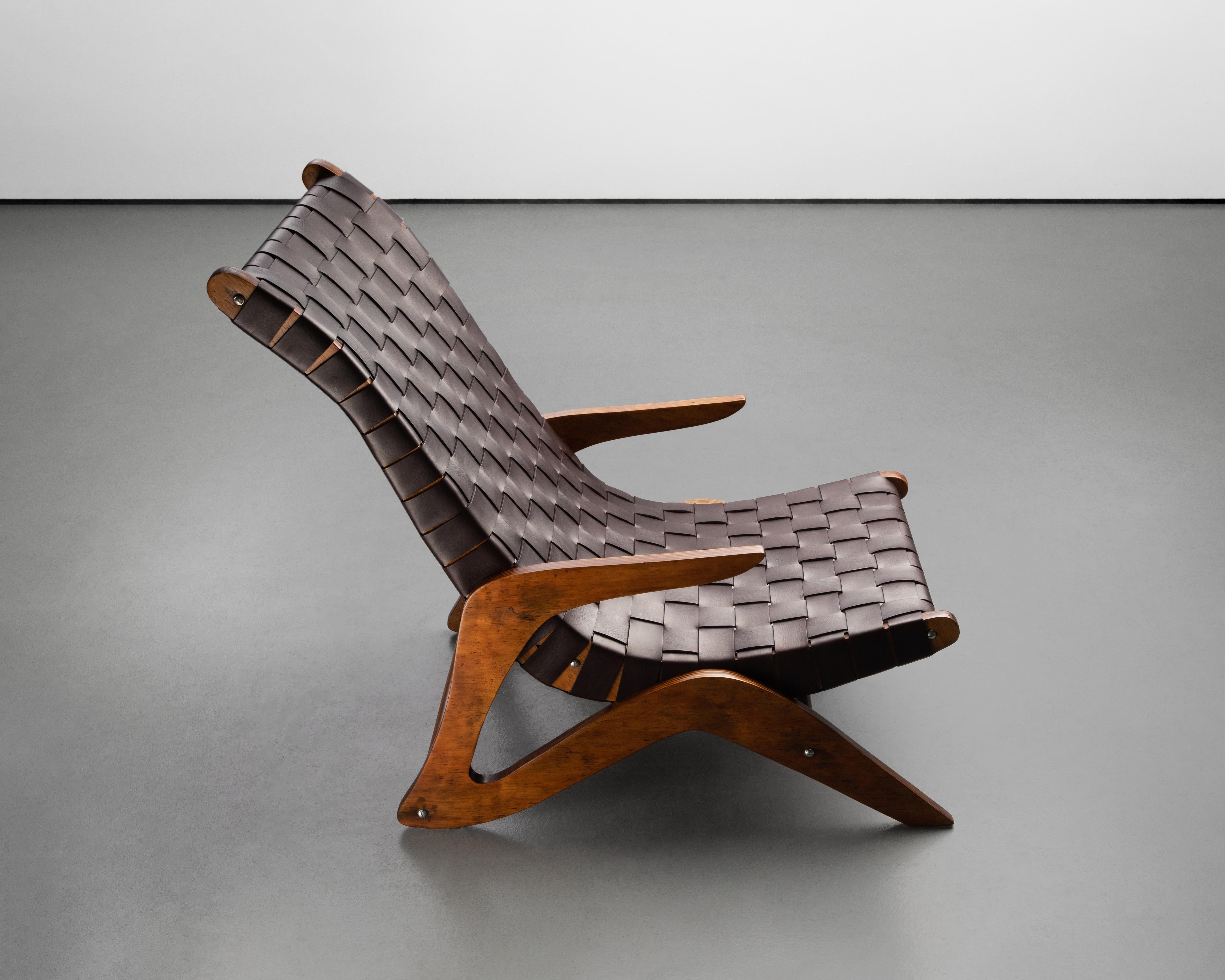Sillas de salón José Zanine Caldas Vintage de mediados de siglo de 1950 en Bueno estado para la venta en London, GB