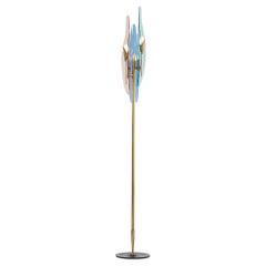 Mid-Century 1950 Vintage Max Ingrand Dahlia Stehlampe