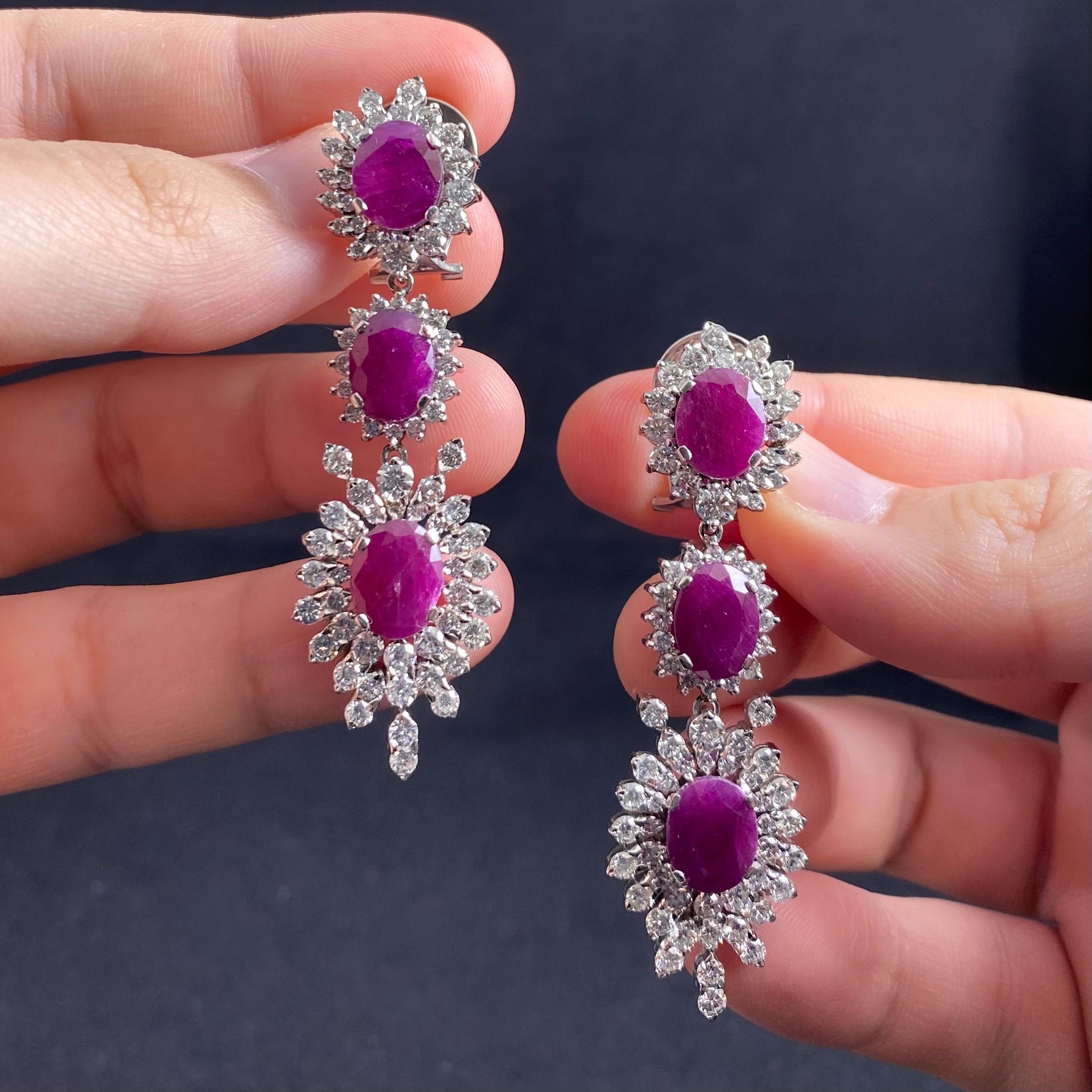 8ct diamond earrings