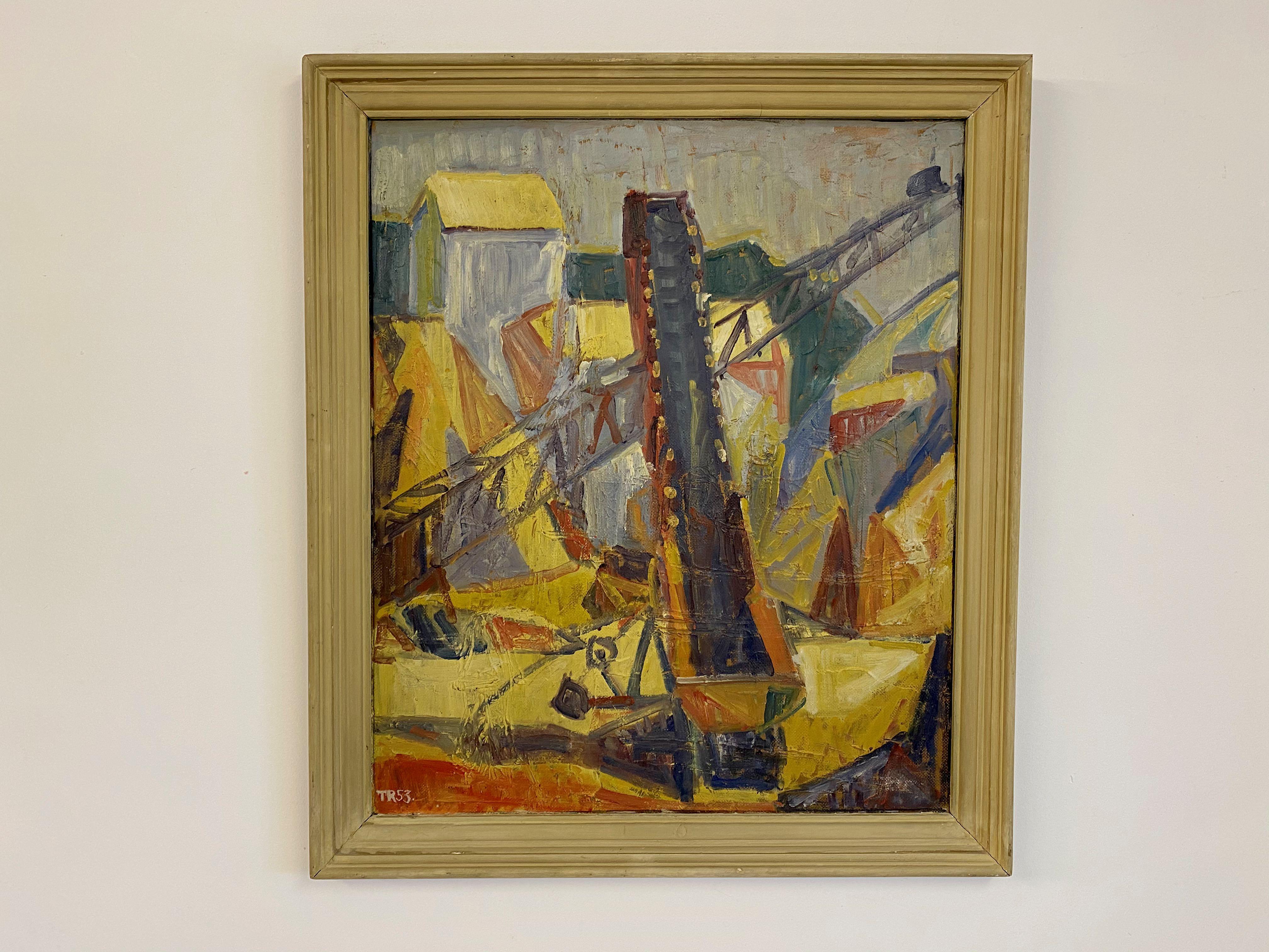 Oil on board

Wooden frame

Danish

Signed and dated 1953.
