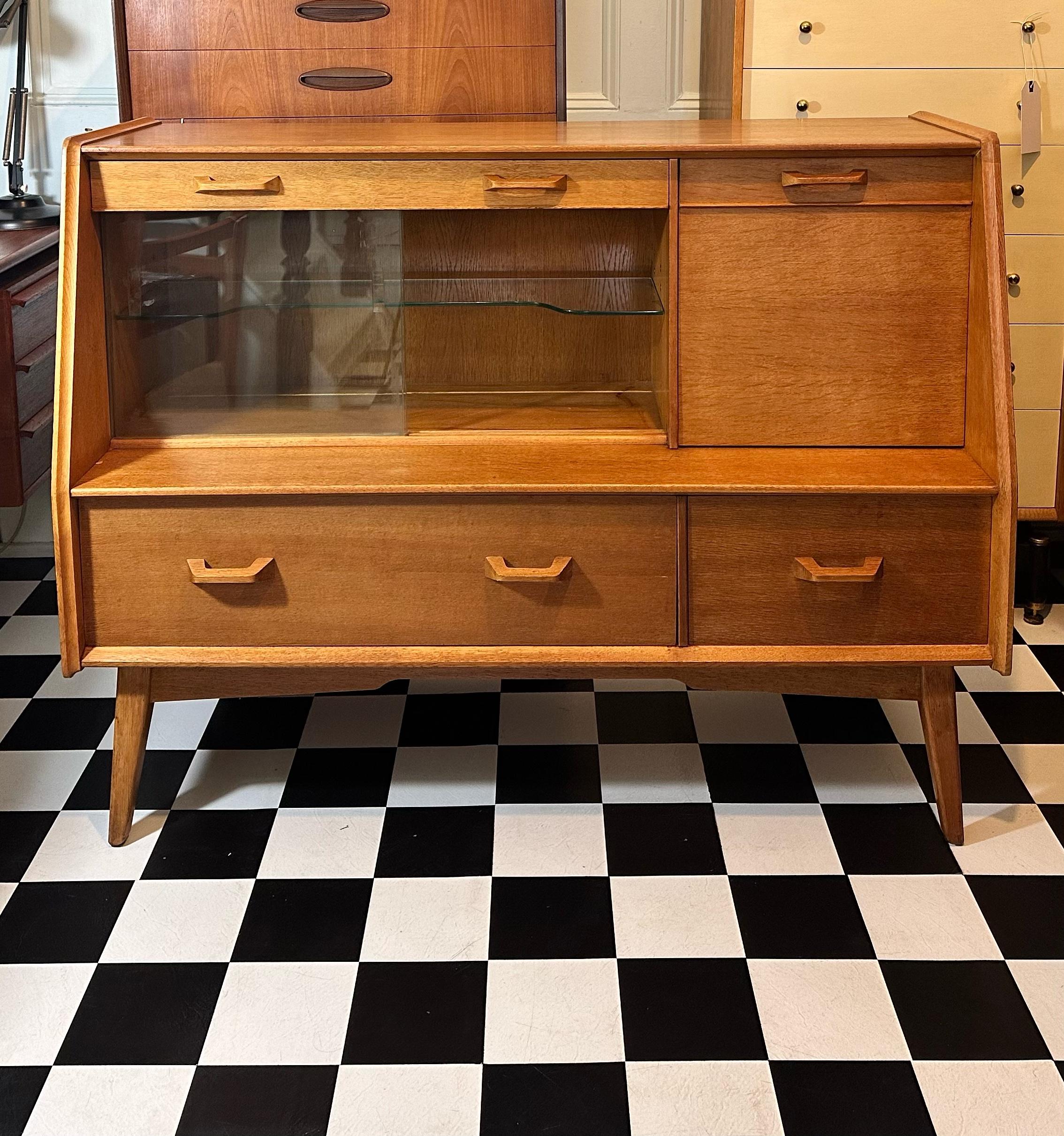 Mid-Century 1950’s E Gomme G Plan Highboard/Sideboard/Media Cabinet  For Sale 1