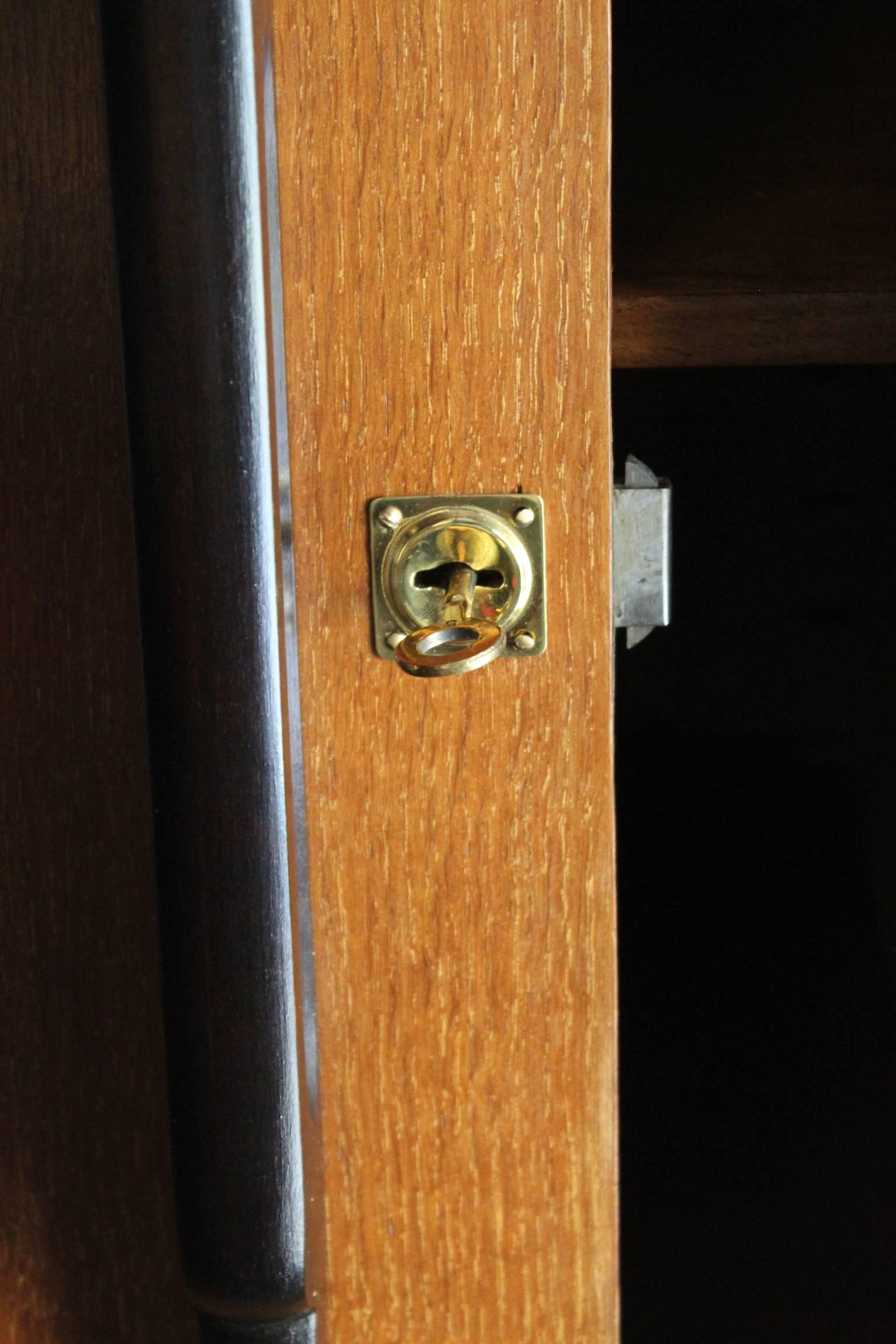 Porte scorrevoli francesi del Midcentury anni '50 Belief in Oakwood In condizioni buone in vendita a Milano, IT
