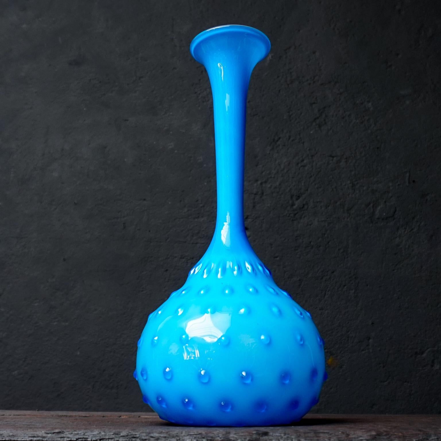 empoli cased glass vase