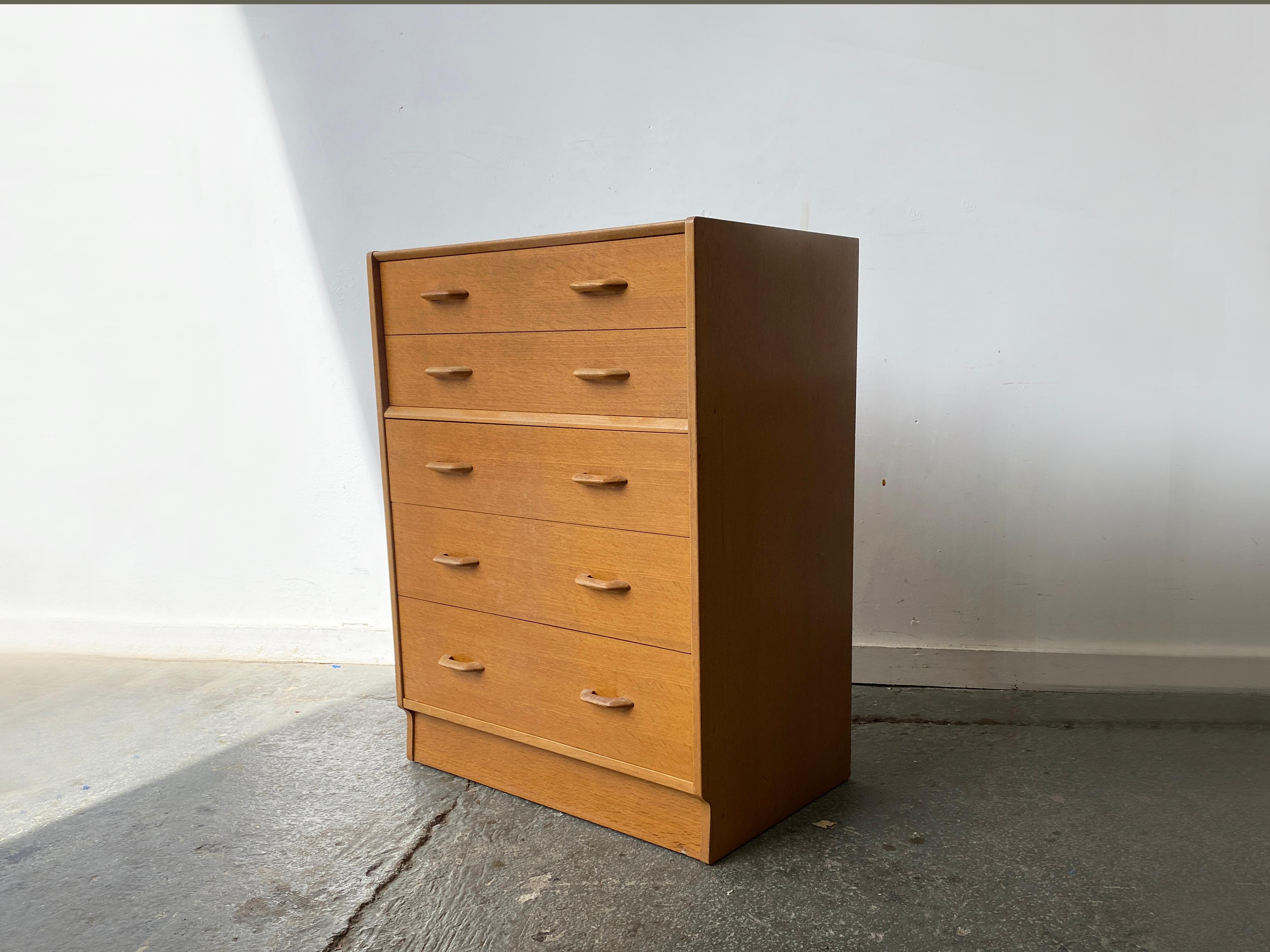 E. Gomme, established in 1898, launched the G Plan brand after World War II to bring modern, stylish, and affordable furniture to British homes. G Plan transformed the British home, introducing the first coordinated furniture ranges that could be