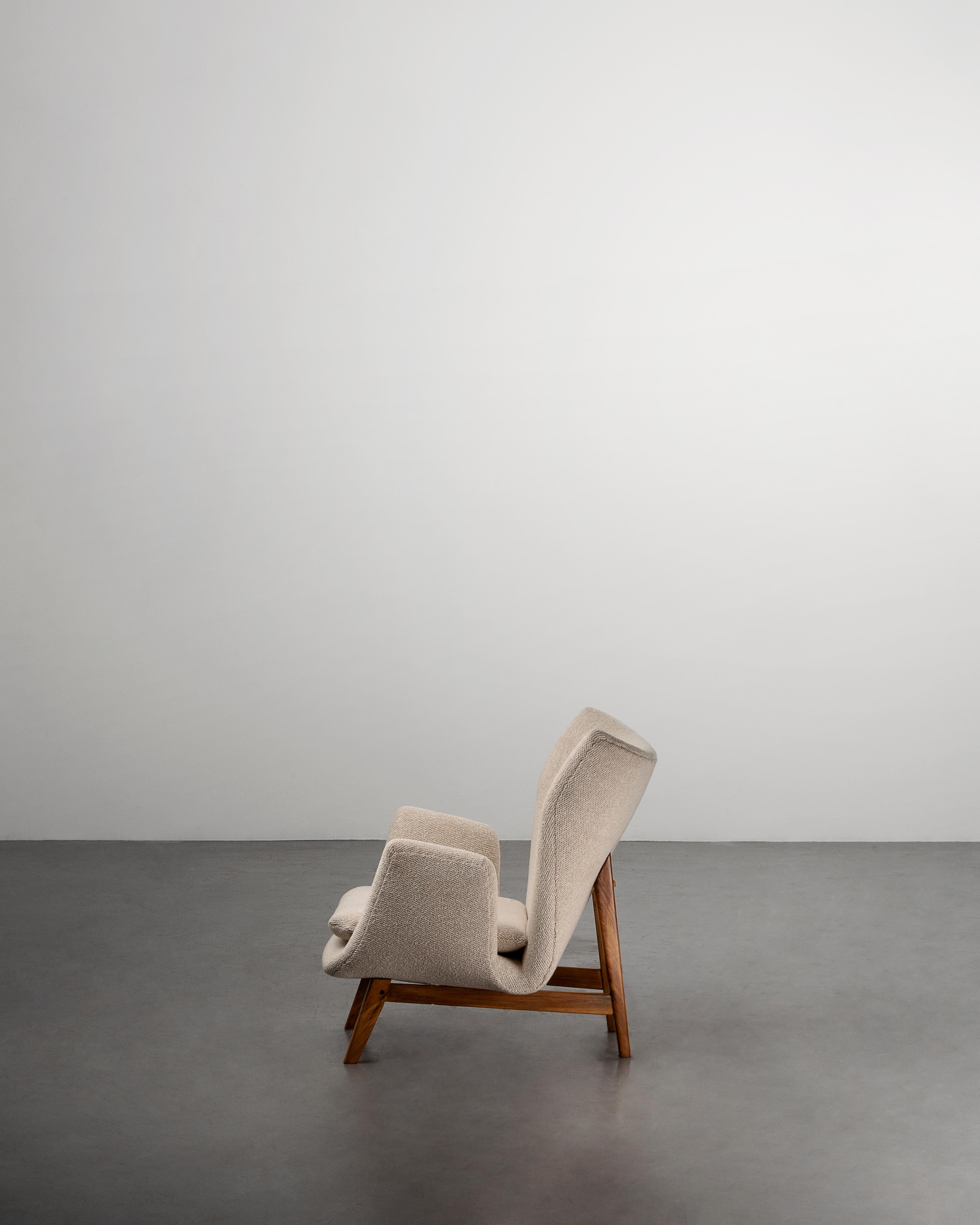 Sillones de mediados de siglo de los años 50 Carlo Hauner Vintage en venta 1