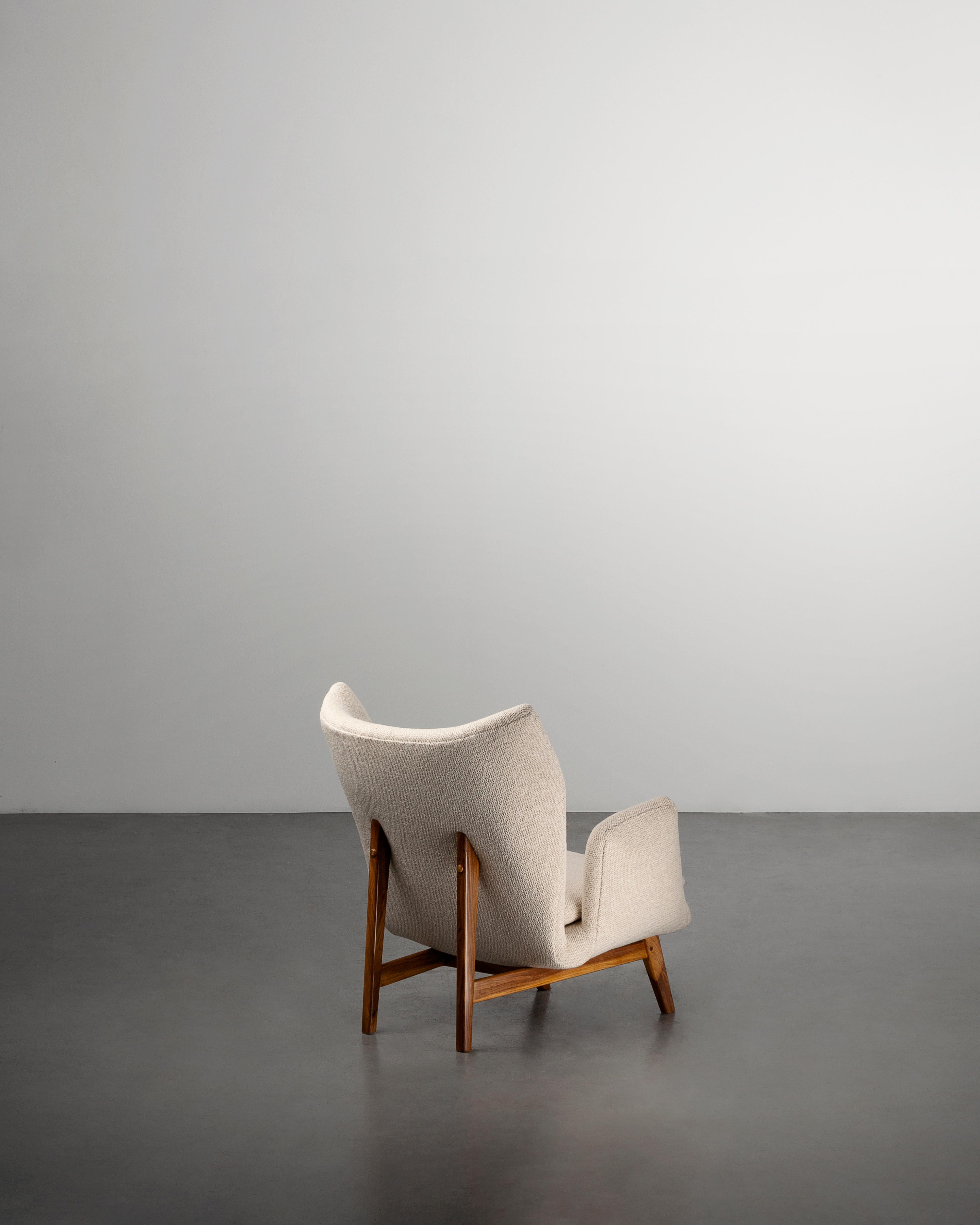 Sillones de mediados de siglo de los años 50 Carlo Hauner Vintage en venta 2