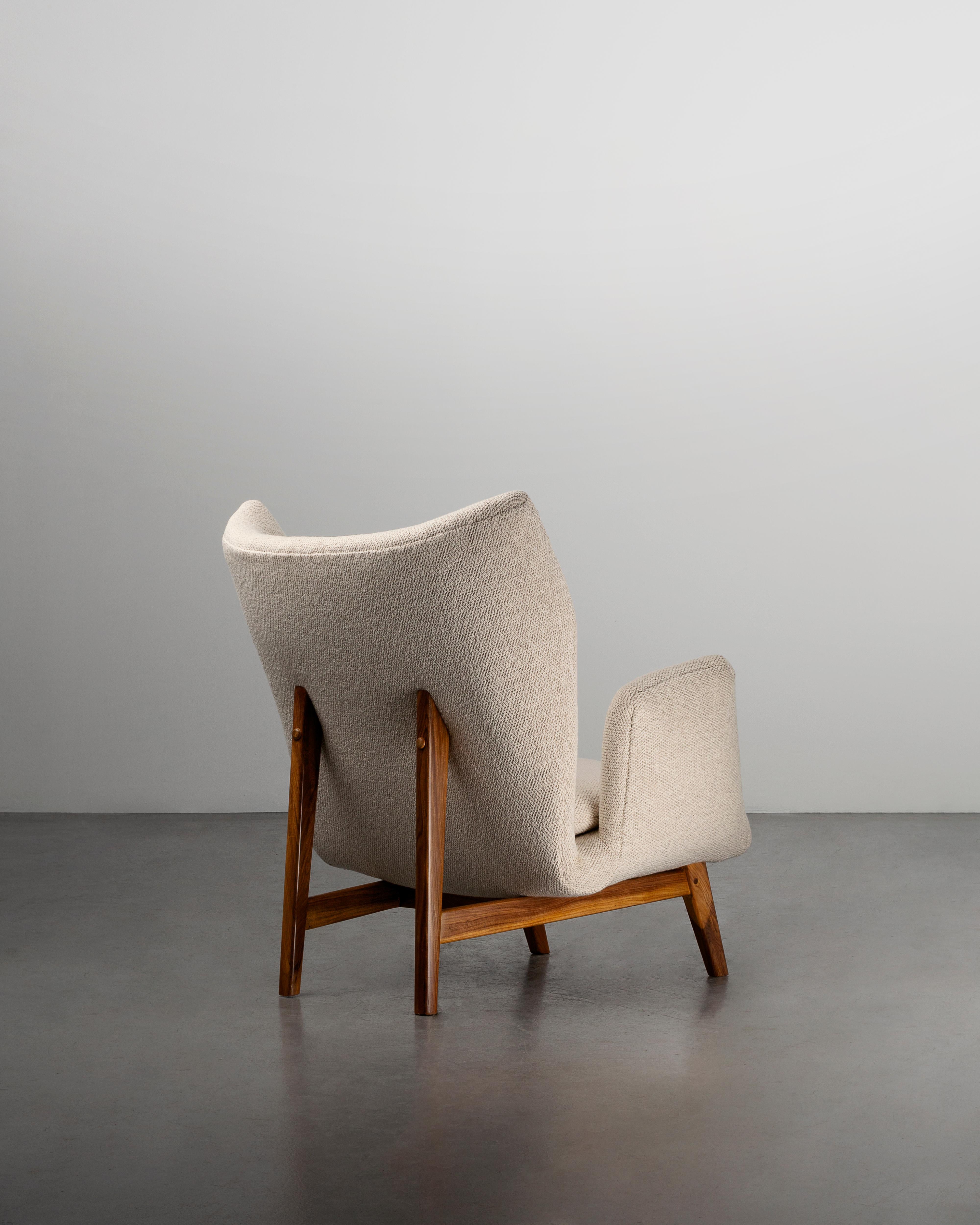Sillones de mediados de siglo de los años 50 Carlo Hauner Vintage en venta 3