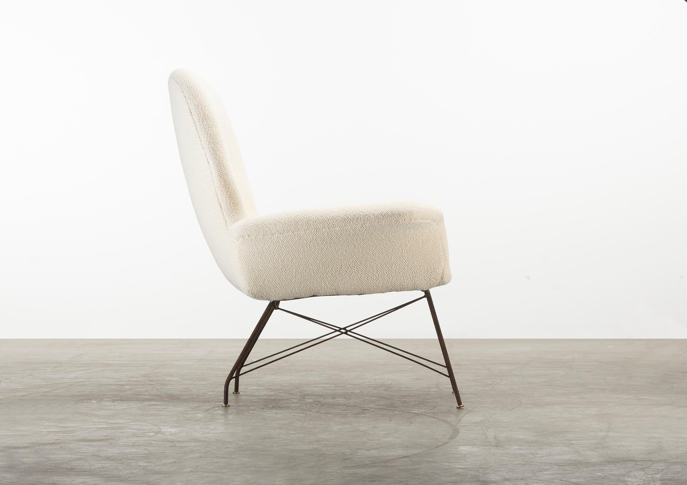 Mid-Century 1950s Vintage Carlo Hauner & Martin Eisler Andorinha Armchairs In Good Condition For Sale In London, GB