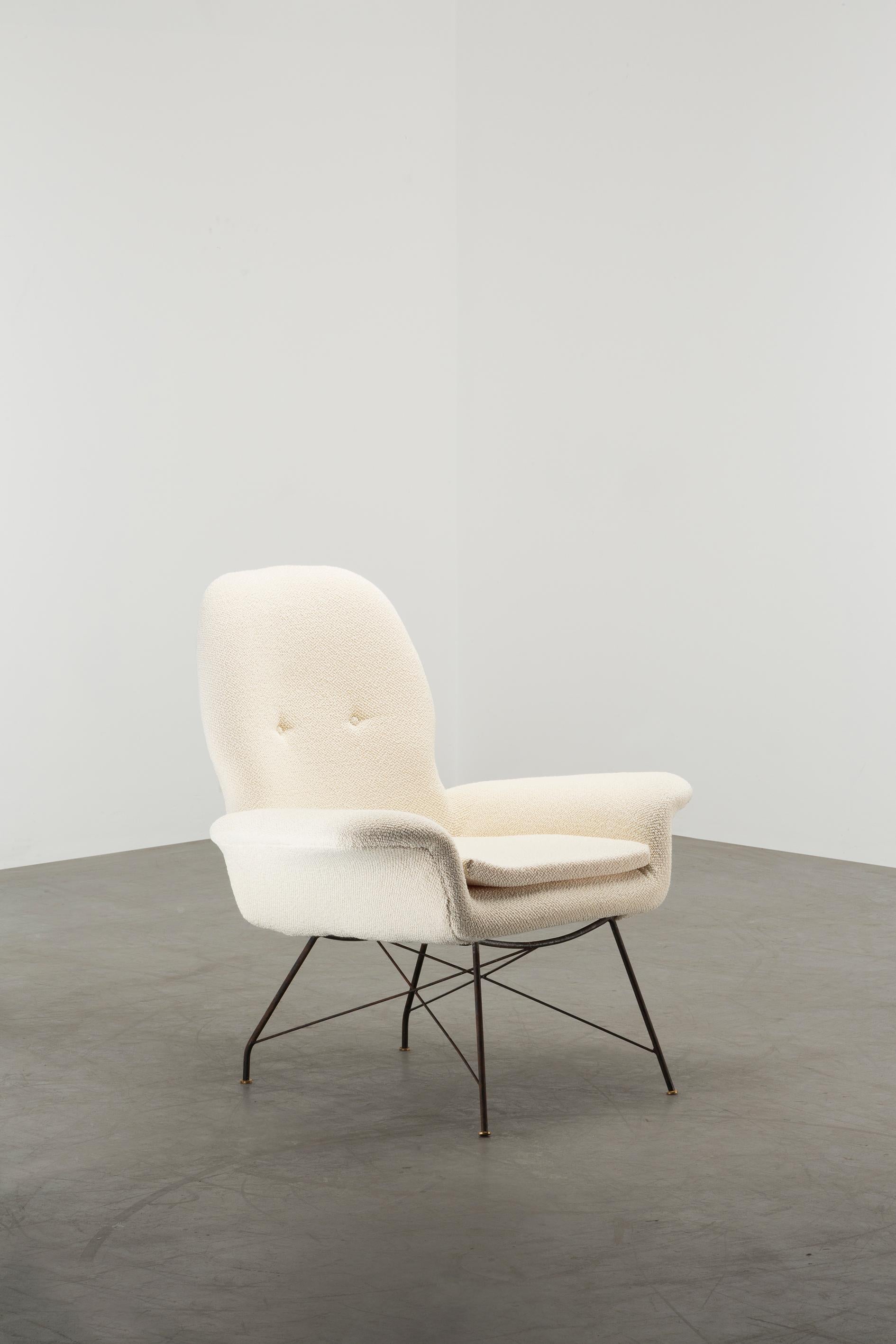 Mid-20th Century Mid-Century 1950s Vintage Carlo Hauner & Martin Eisler Andorinha Armchairs For Sale