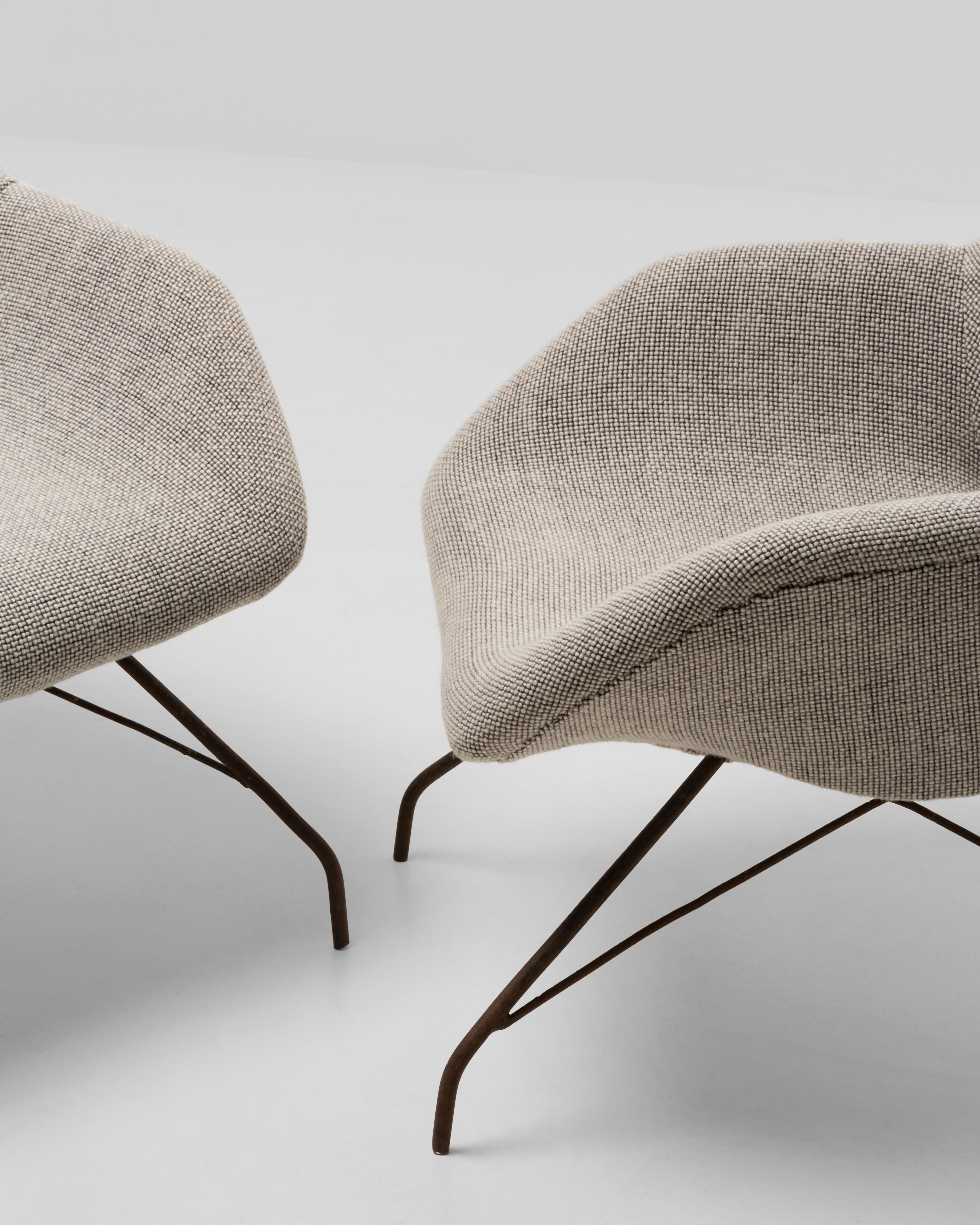 Pareja de sillones Carlo Hauner and Martin Eisler Vintage de mediados de siglo 1950 en venta 5