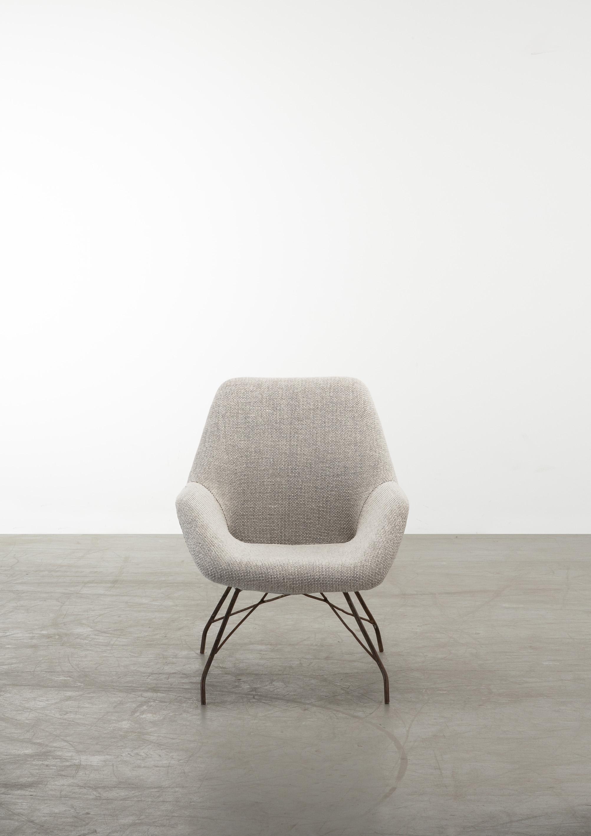 Pareja de sillones Carlo Hauner and Martin Eisler Vintage de mediados de siglo 1950 en venta 1