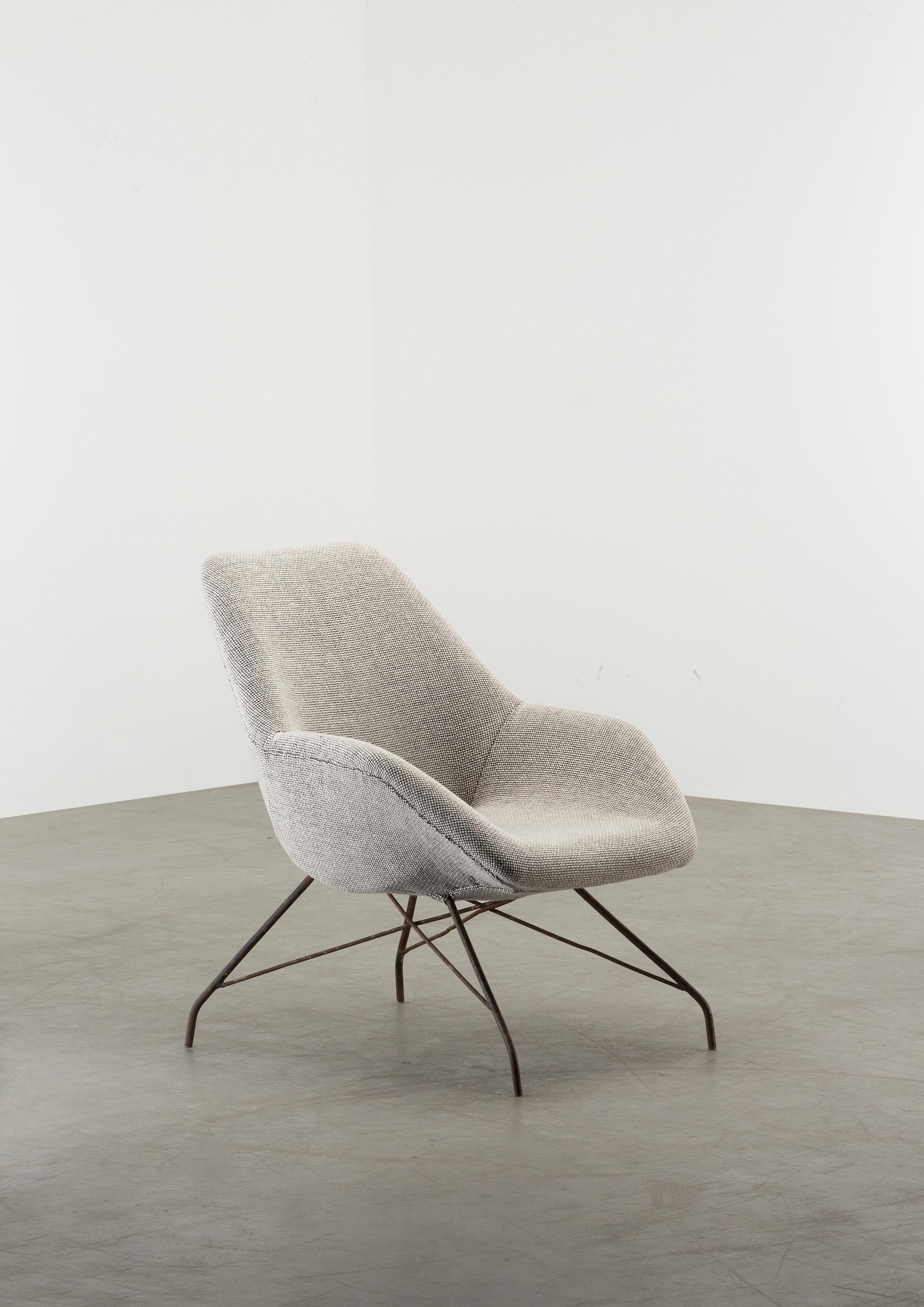 Pareja de sillones Carlo Hauner and Martin Eisler Vintage de mediados de siglo 1950 en venta 2