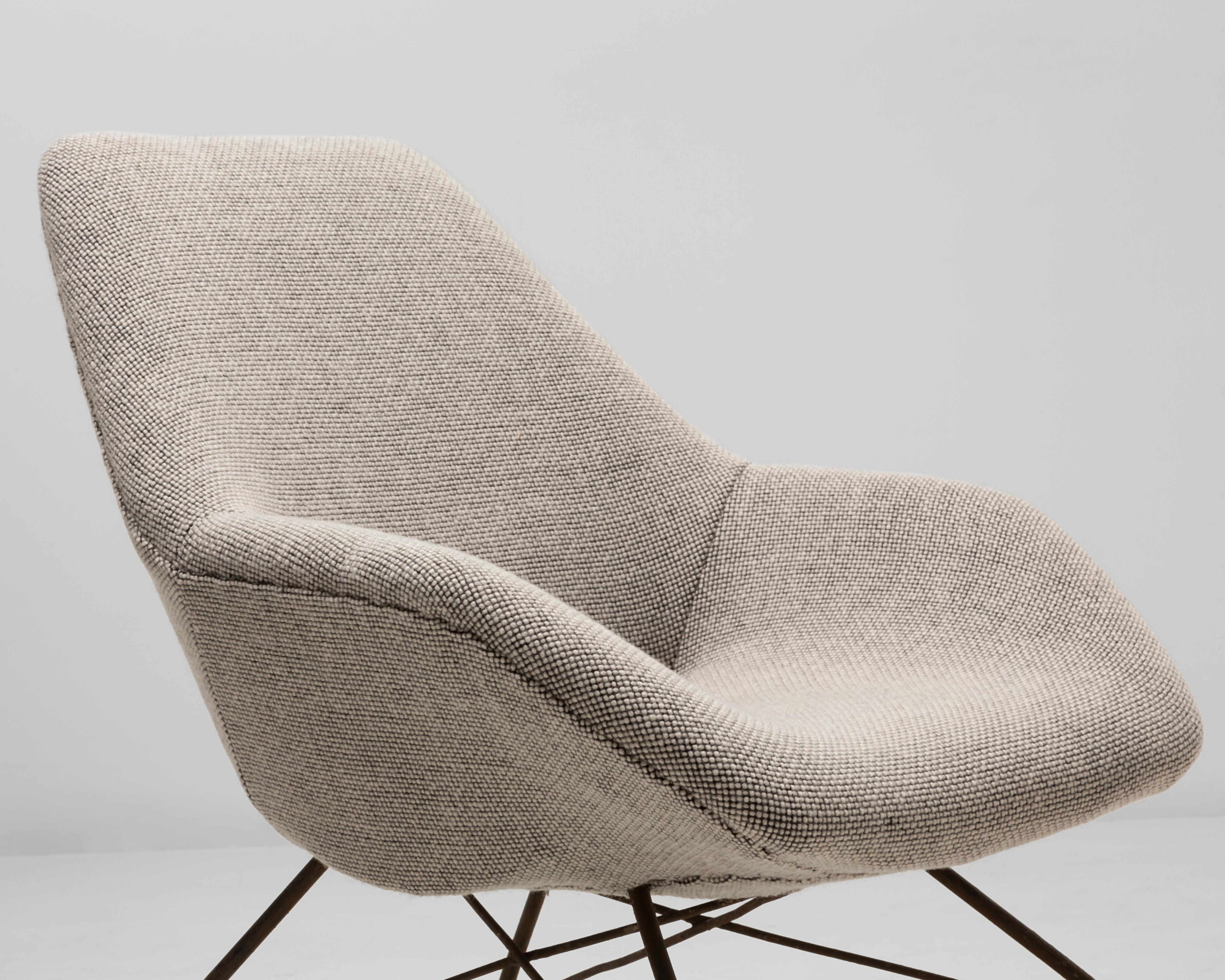 Pareja de sillones Carlo Hauner and Martin Eisler Vintage de mediados de siglo 1950 en venta 4