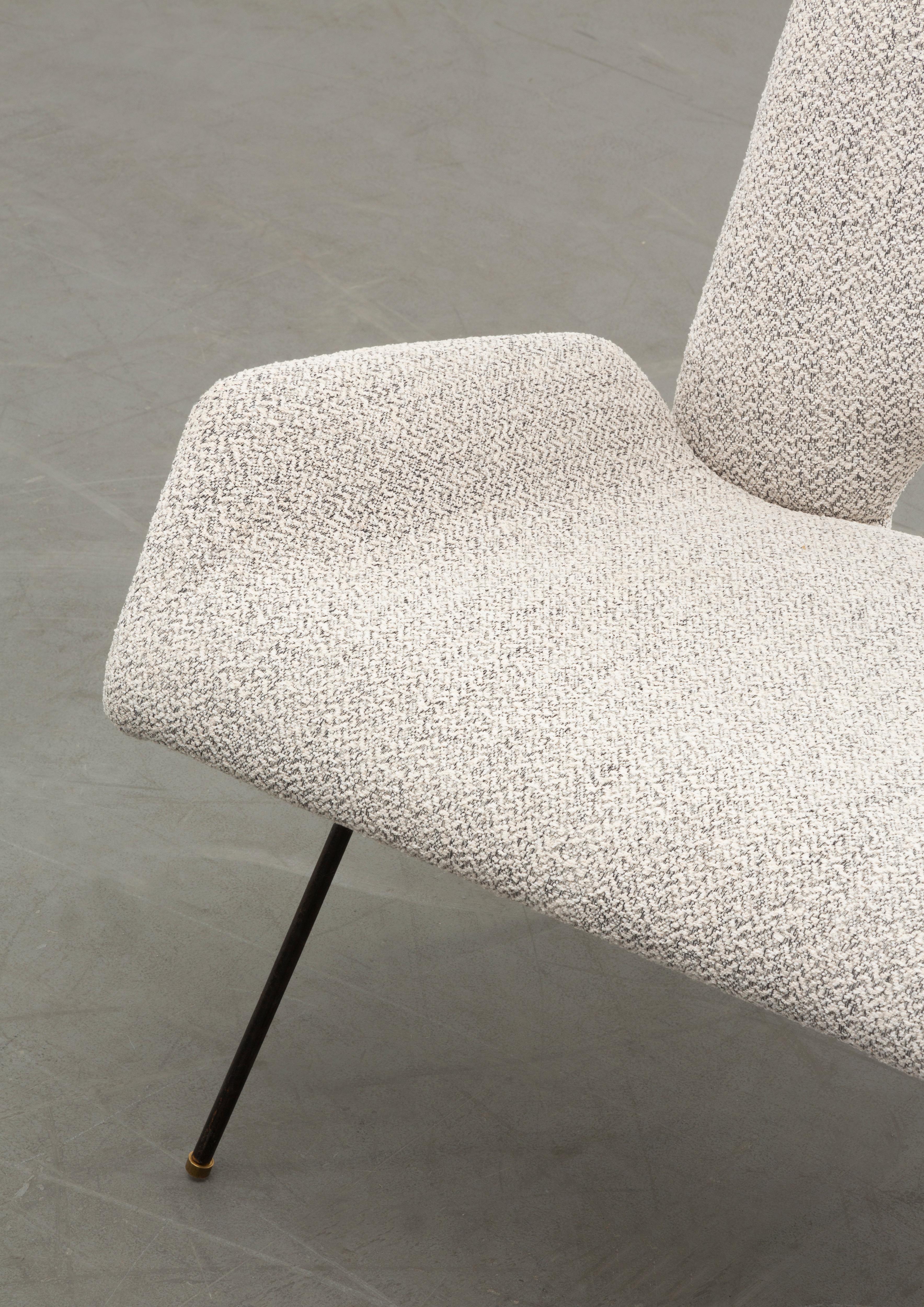 Mid-Century 1950s Vintage Carlo Hauner & Martin Eisler Pair of Lounge Chairs For Sale 1