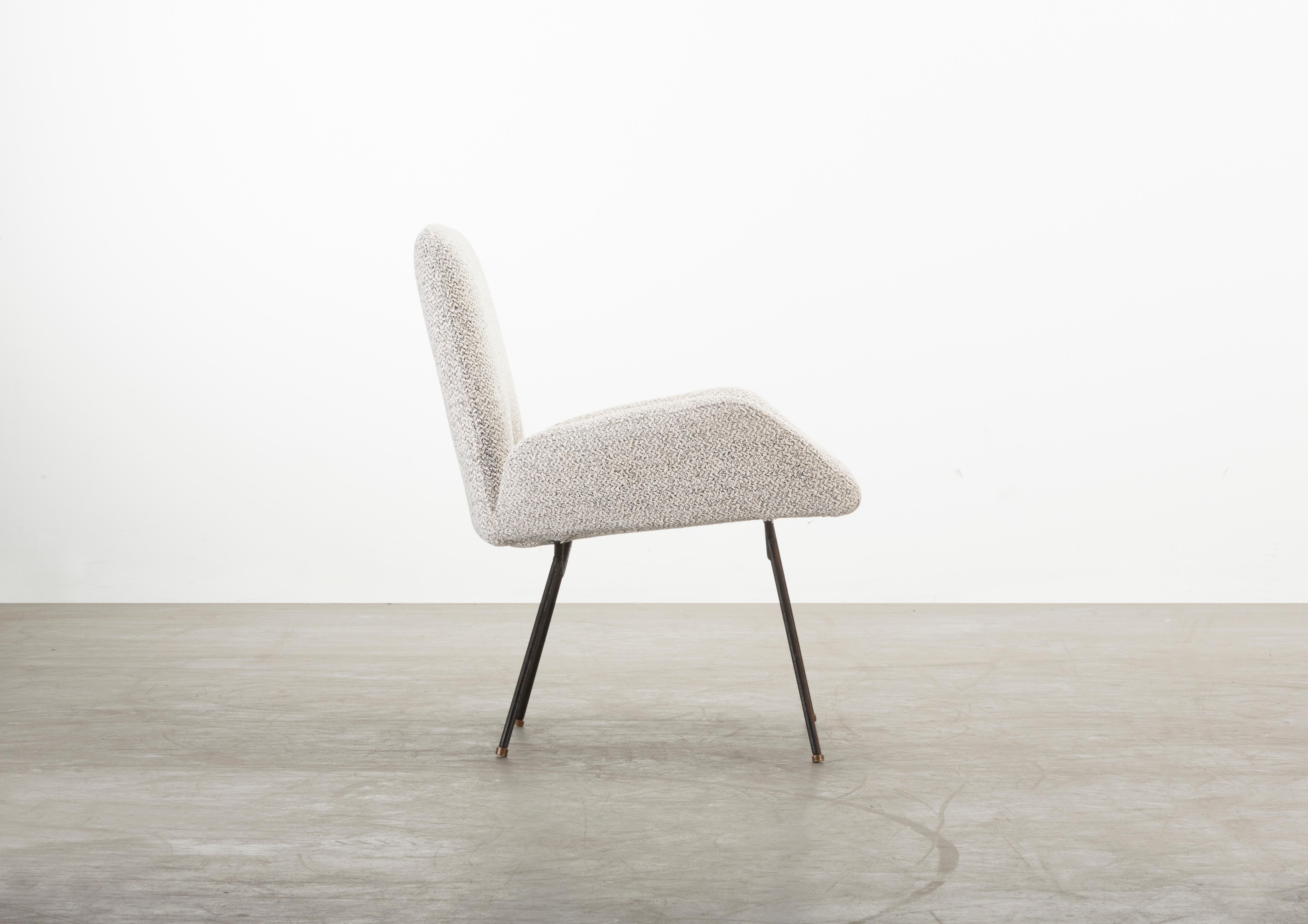 Mid-Century 1950s Vintage Carlo Hauner & Martin Eisler Pair of Lounge Chairs For Sale 2