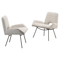 Mid-Century 1950s Vintage Carlo Hauner & Martin Eisler Pair of Lounge Chairs