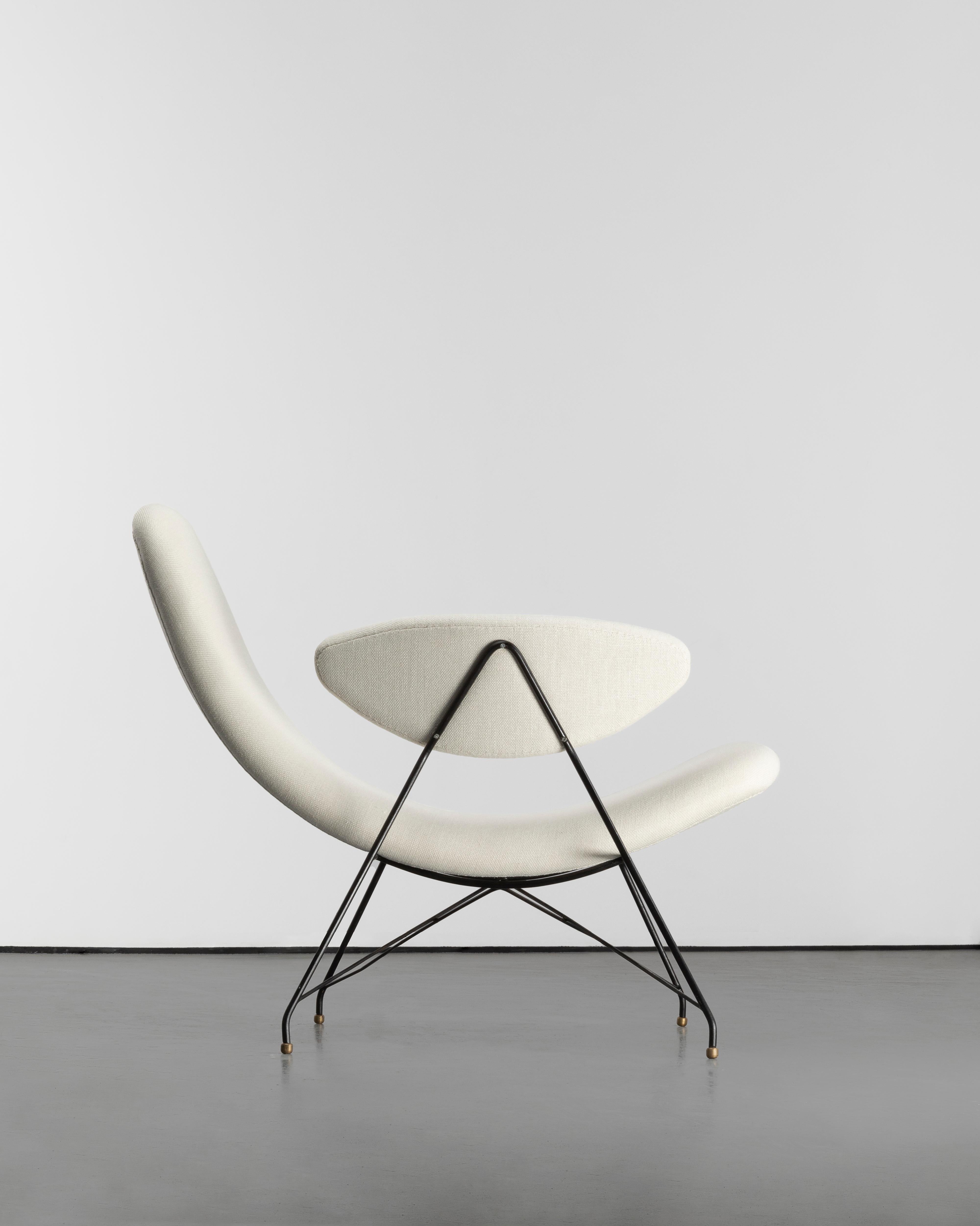 Mid-Century 1950s Vintage Carlo Hauner & Martin Eisler Reversible Armchairs For Sale 5