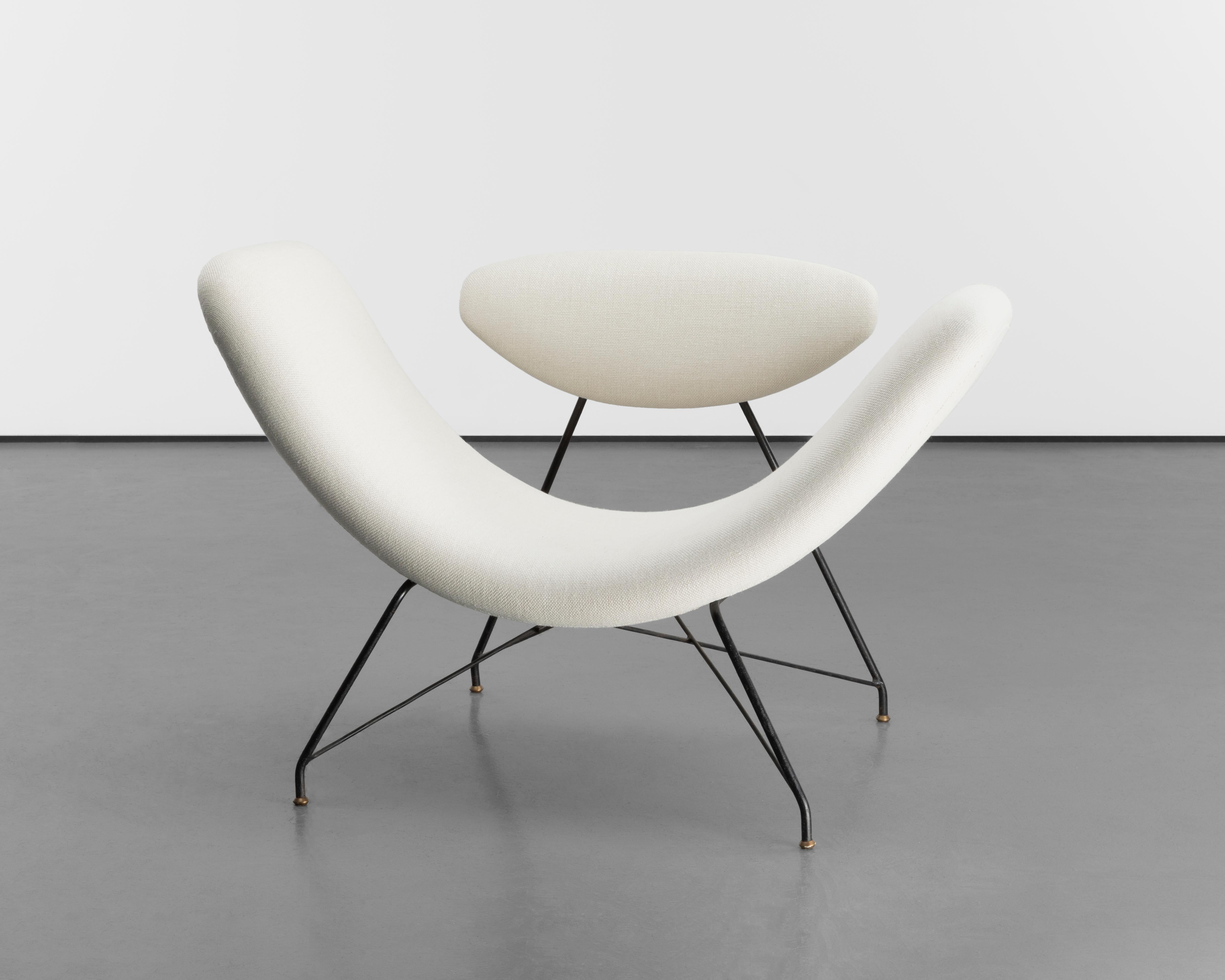 Mid-Century 1950s Vintage Carlo Hauner & Martin Eisler Reversible Armchairs For Sale 10