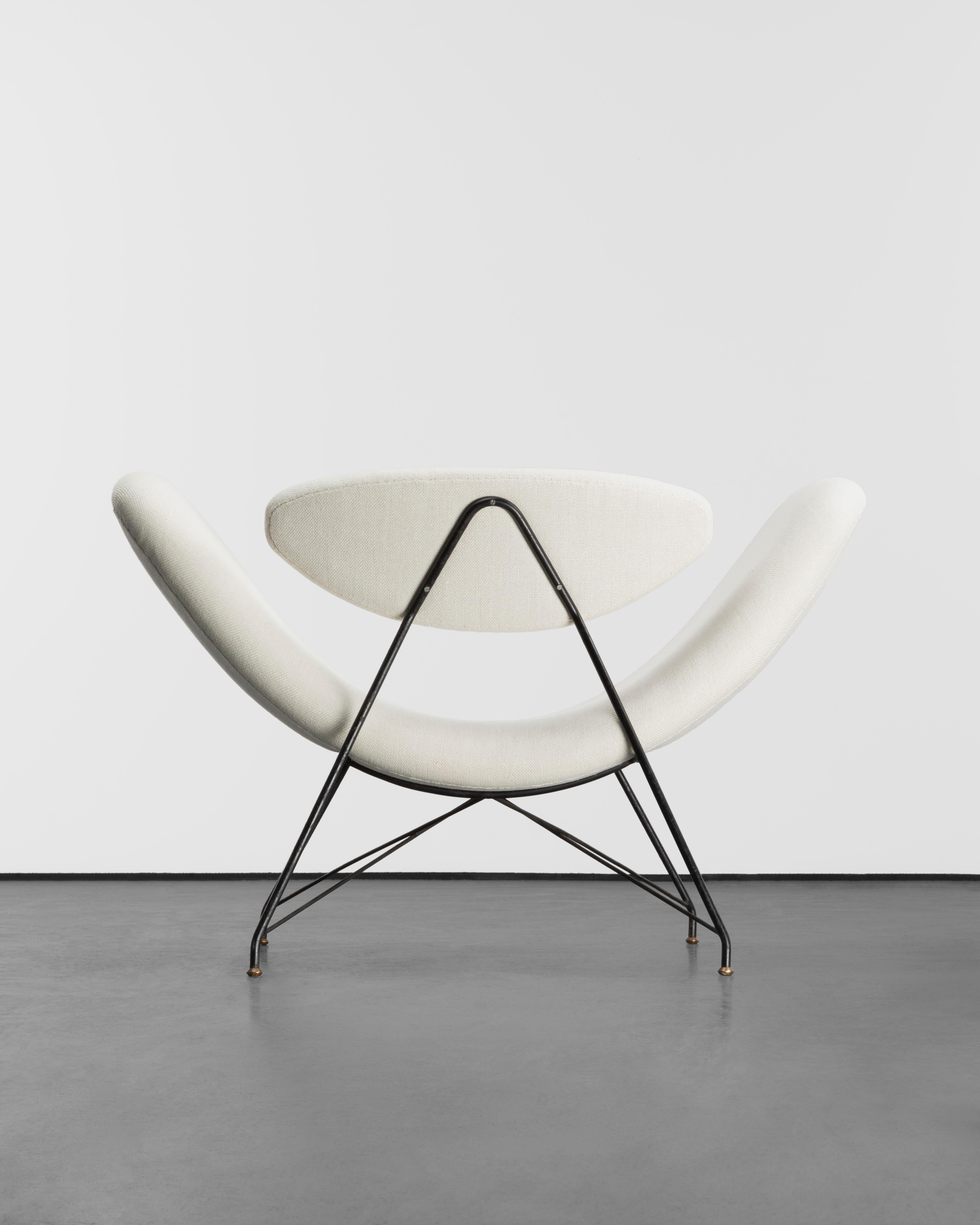 Mid-Century 1950s Vintage Carlo Hauner & Martin Eisler Reversible Armchairs For Sale 13