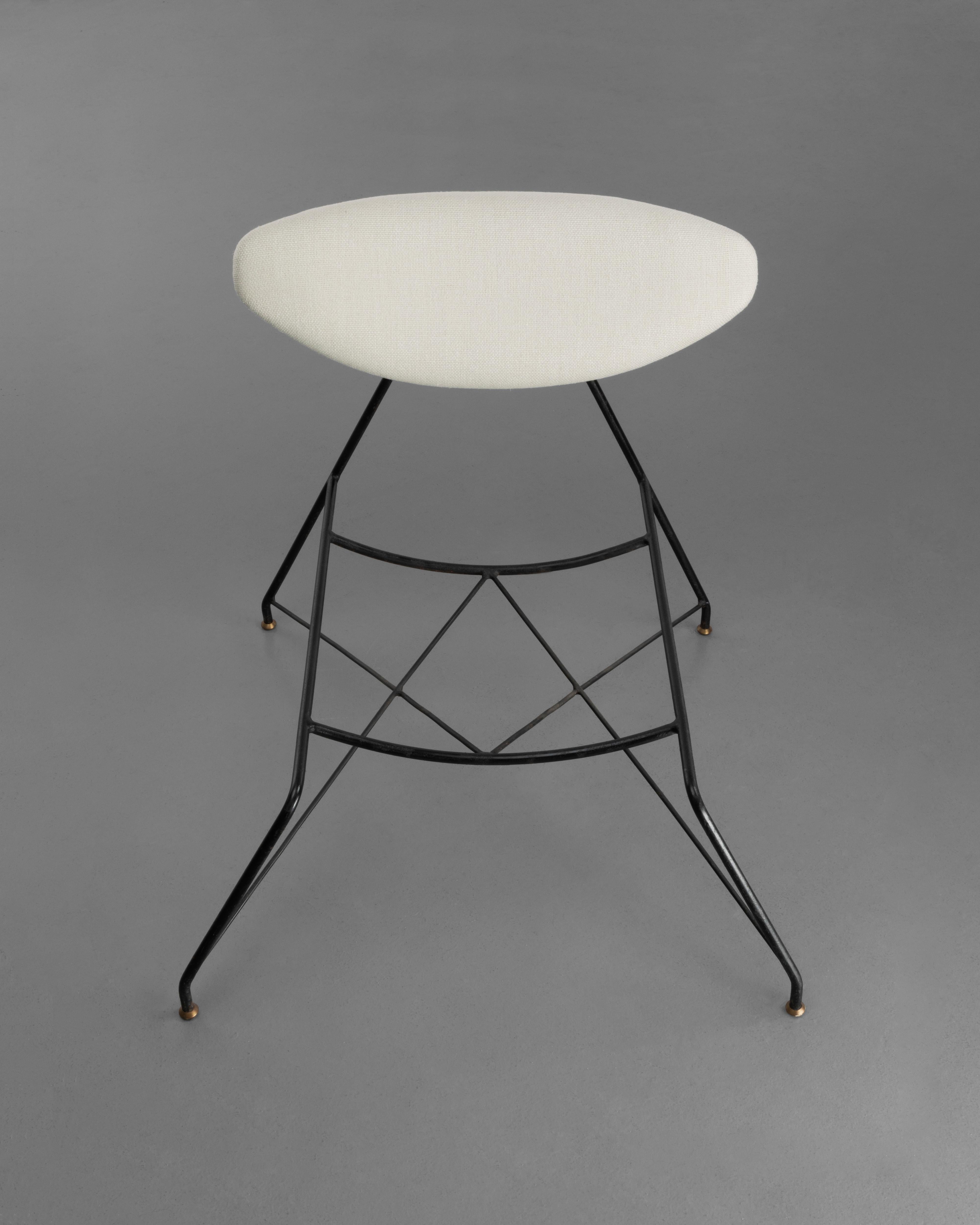 Mid-Century 1950s Vintage Carlo Hauner & Martin Eisler Reversible Armchairs For Sale 14