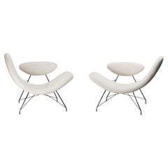 Mid-Century 1950s Vintage Carlo Hauner & Martin Eisler Reversible Armchairs