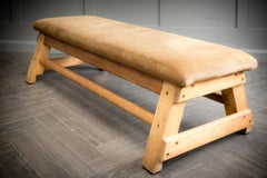 Mid-Century 1950s Vintage Vaulting Horse by H. Hunt & Son — Liverpool