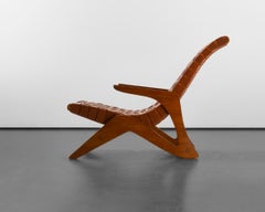 Mid-Century 1950s Vintage Zanine Caldas Lounge Chair