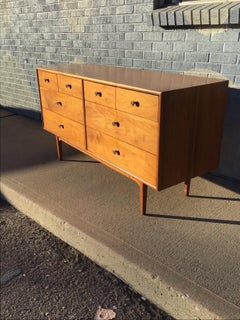 Mid-century 1950s Walnut Drexel Declaration Dresser
