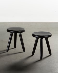 Taburete alto Berger Vintage Charlotte Perriand de mediados de siglo de 1953