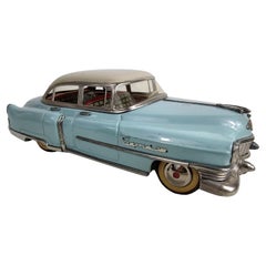 Mid Century 1955 Gama Cadillac Sedan Toy Car Tin Litho