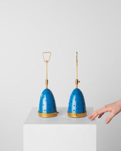 Mid-Century 1955 Vintage Angelo Lelii Pair of Table Lamps