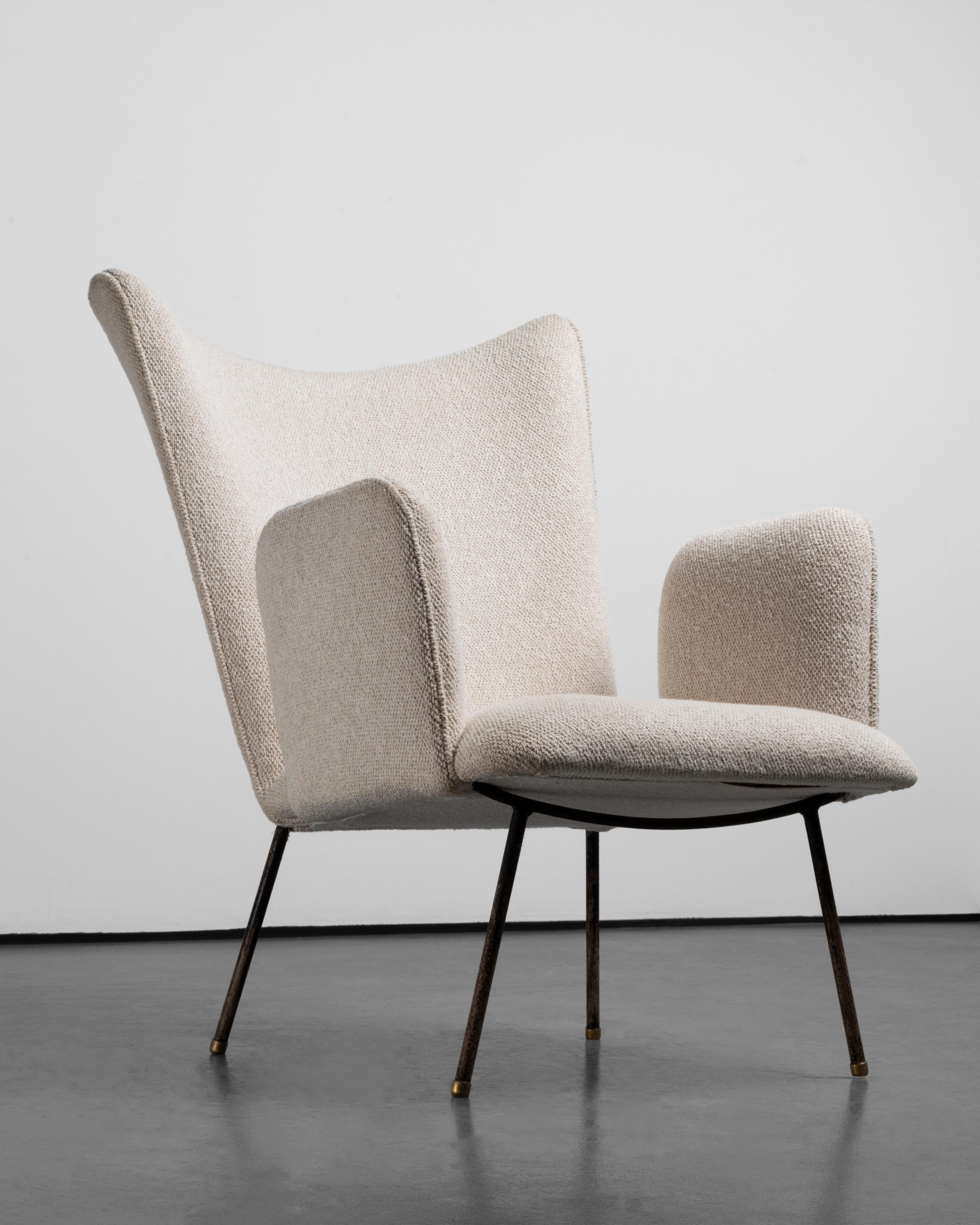 Sillón Carlo Hauner Vintage de mediados de siglo de 1955 en Bueno estado para la venta en London, GB