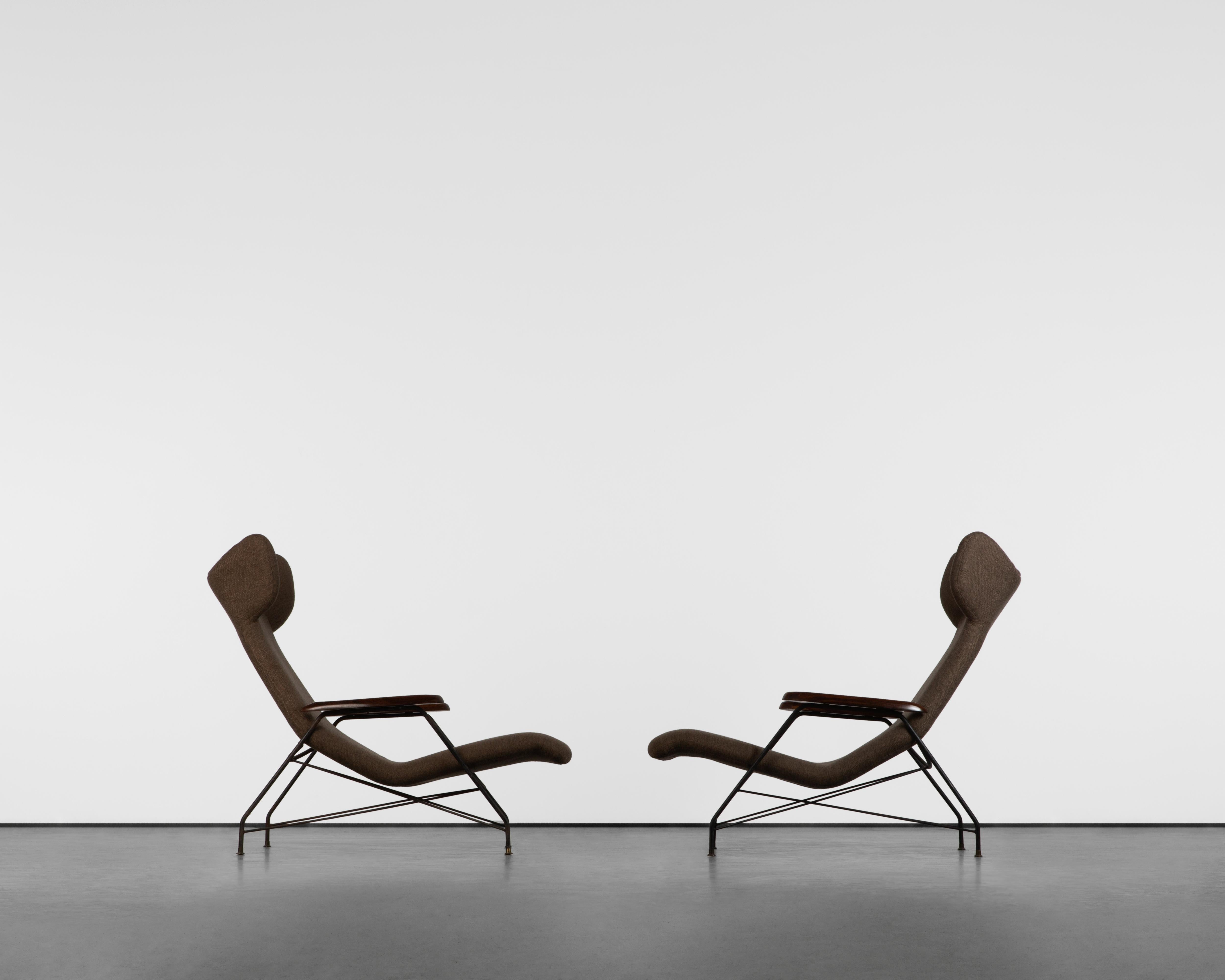 Chaise longue vintage Carlo Hauner de mediados de siglo de 1955 en Bueno estado para la venta en London, GB