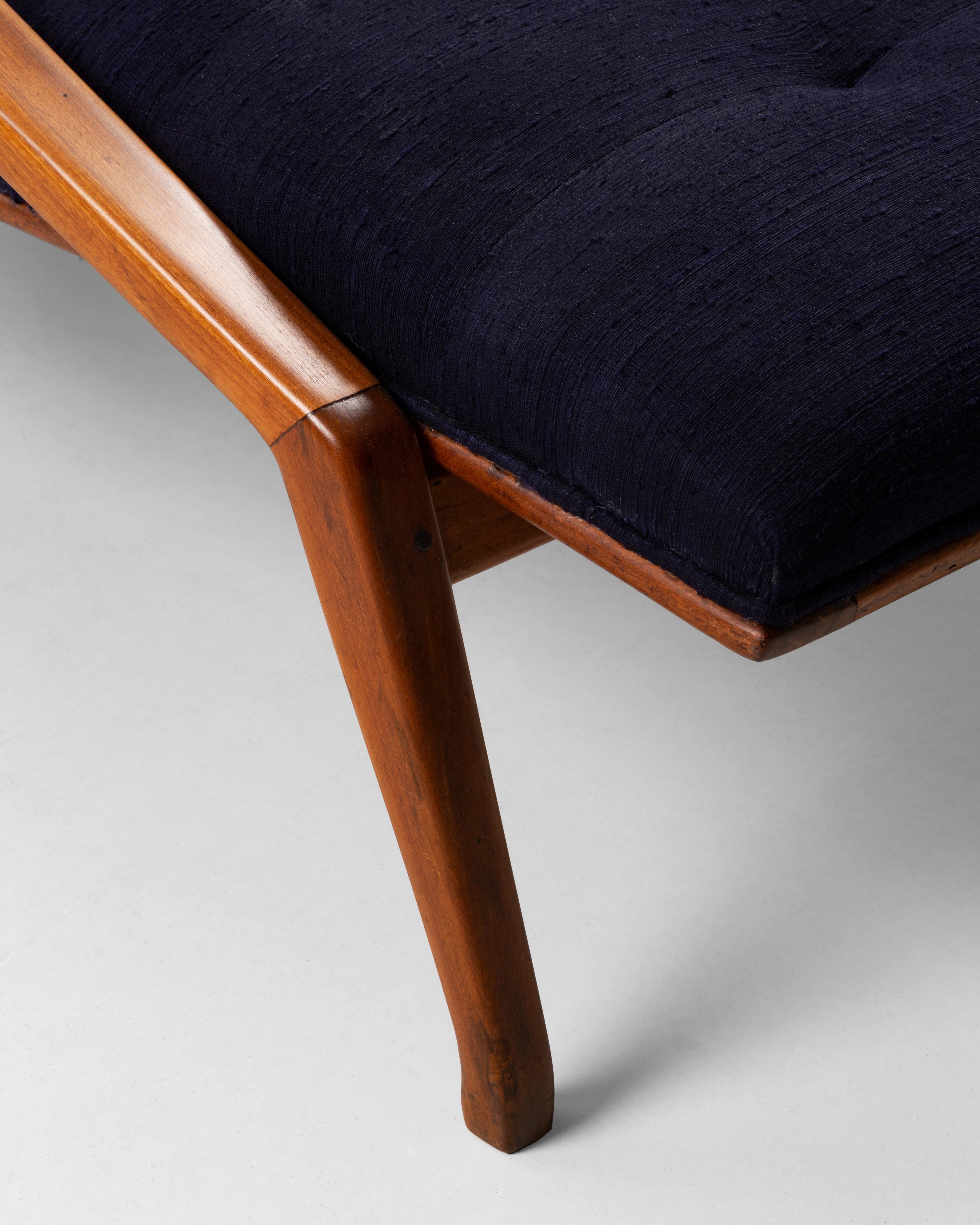 Mid-Century 1955 Vintage Jean Gillon Chaise Longue For Sale 2
