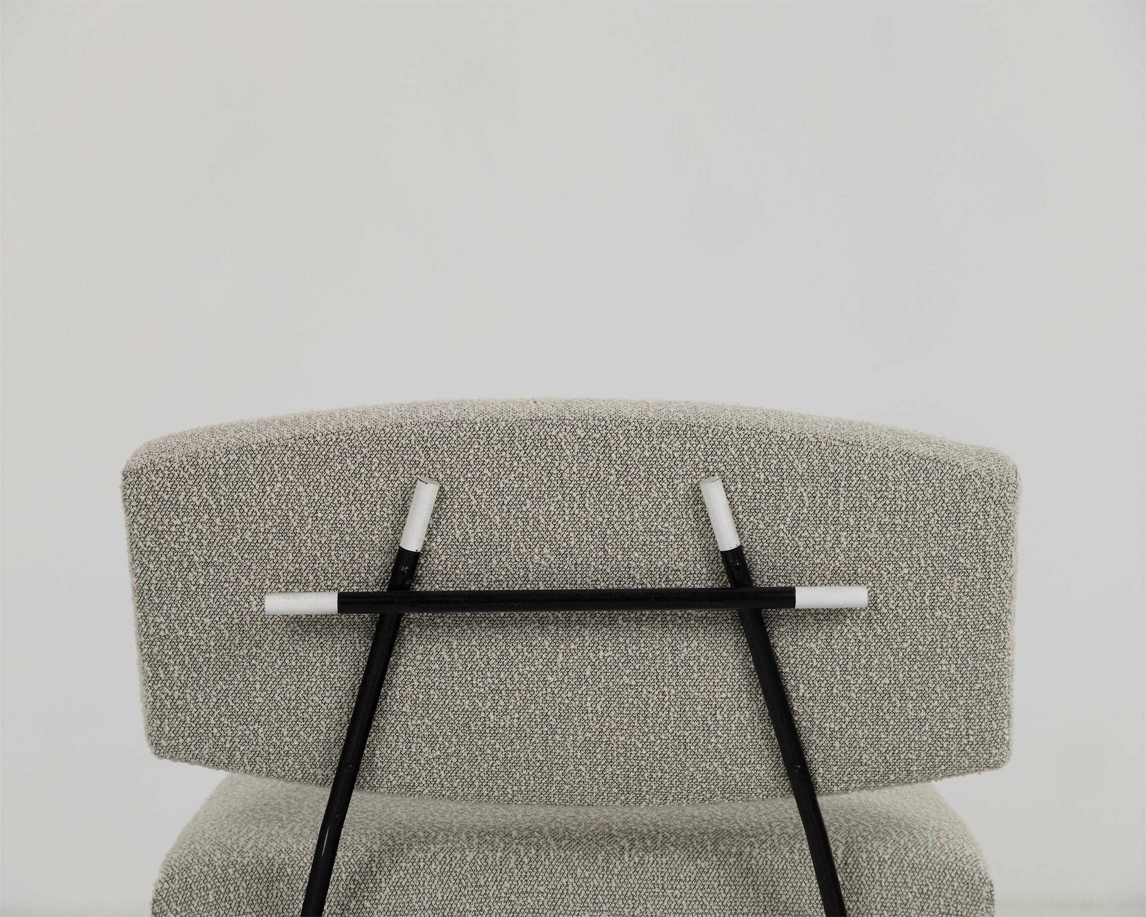Métal Chaises longues Luisa & Ico Parisi du milieu du siècle 1955 en vente