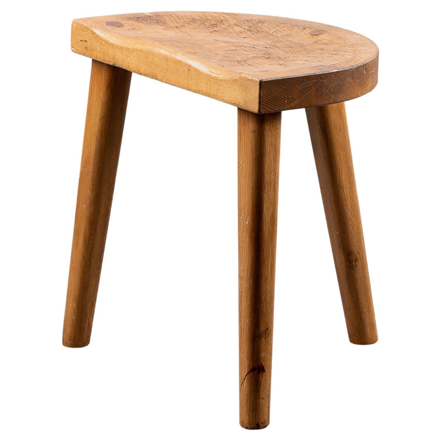 Mid-Century 1958 Vintage Jean Touret Stool