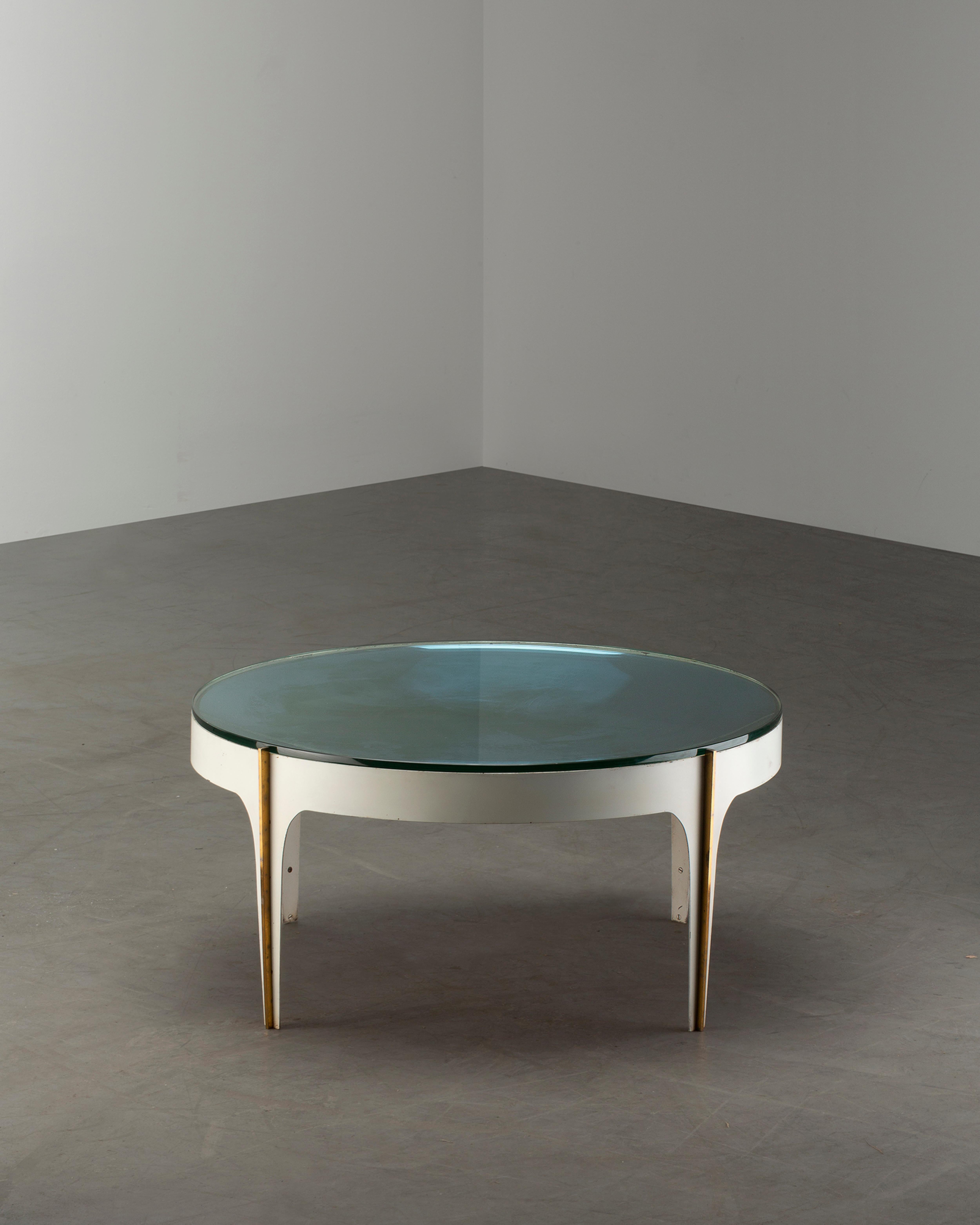 Mid-Century 1958 Vintage Max Ingrand Table basse Mod. 1774 Bon état - En vente à London, GB