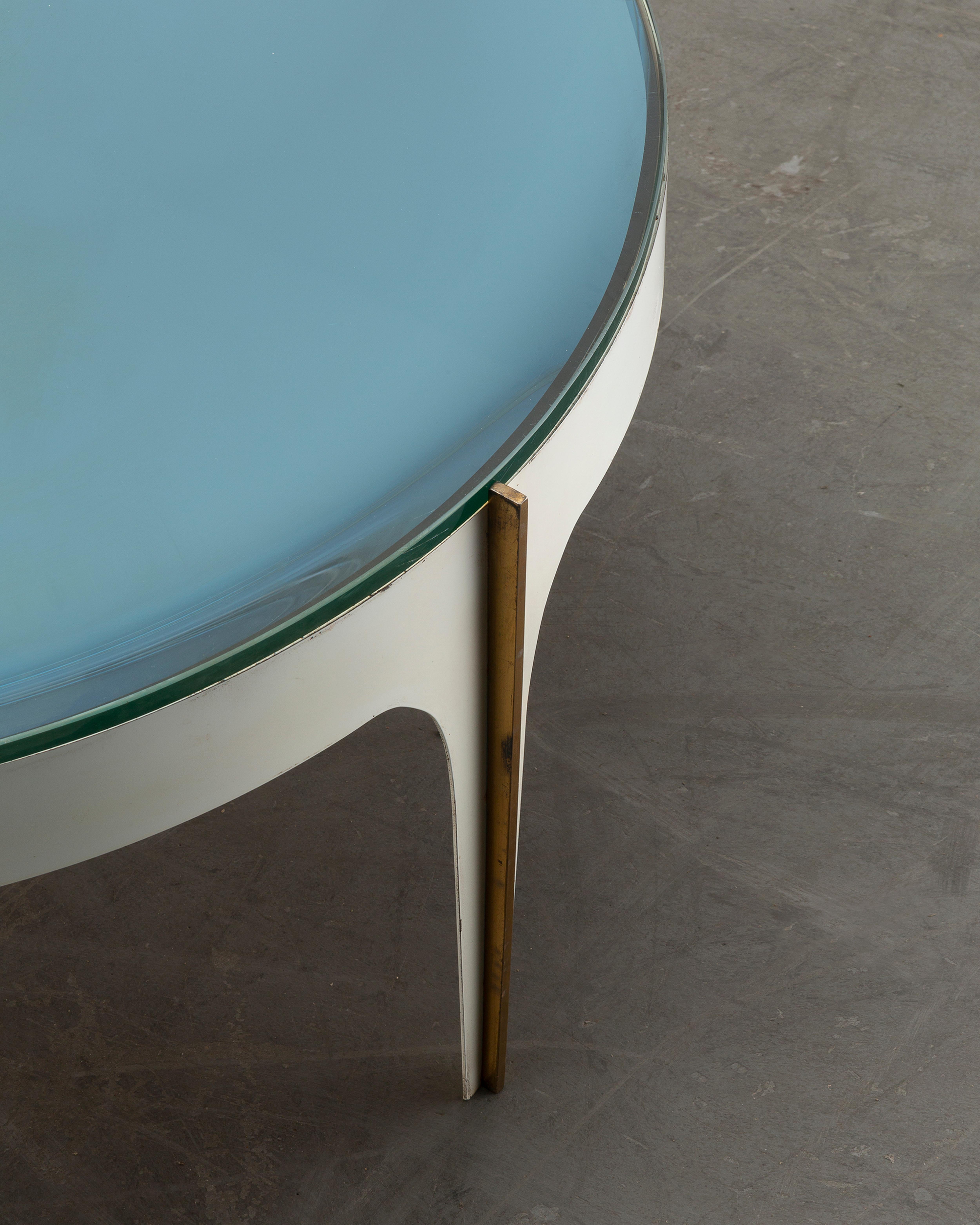 Laiton Mid-Century 1958 Vintage Max Ingrand Table basse Mod. 1774 en vente