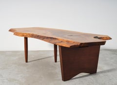 Mid-Century 1959 Vintage George Nakashima Slab Coffee Table