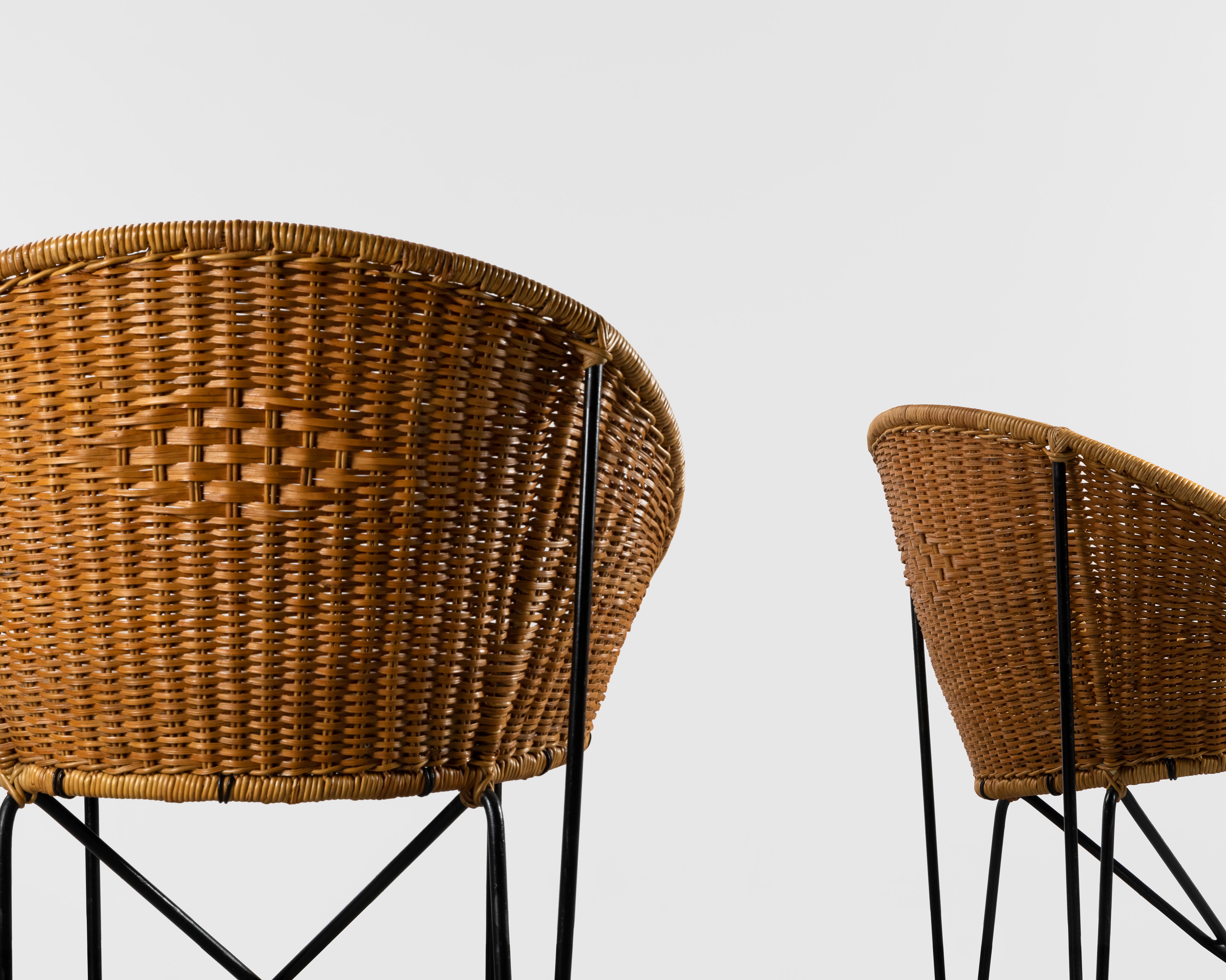 Mid-Century 1960 Vintage Brasilianische Design Sessel (Mitte des 20. Jahrhunderts) im Angebot