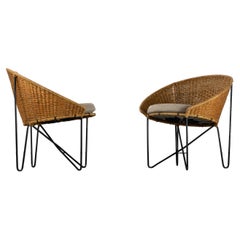 Mid-Century 1960 Vintage Brazilian Design Armchairs