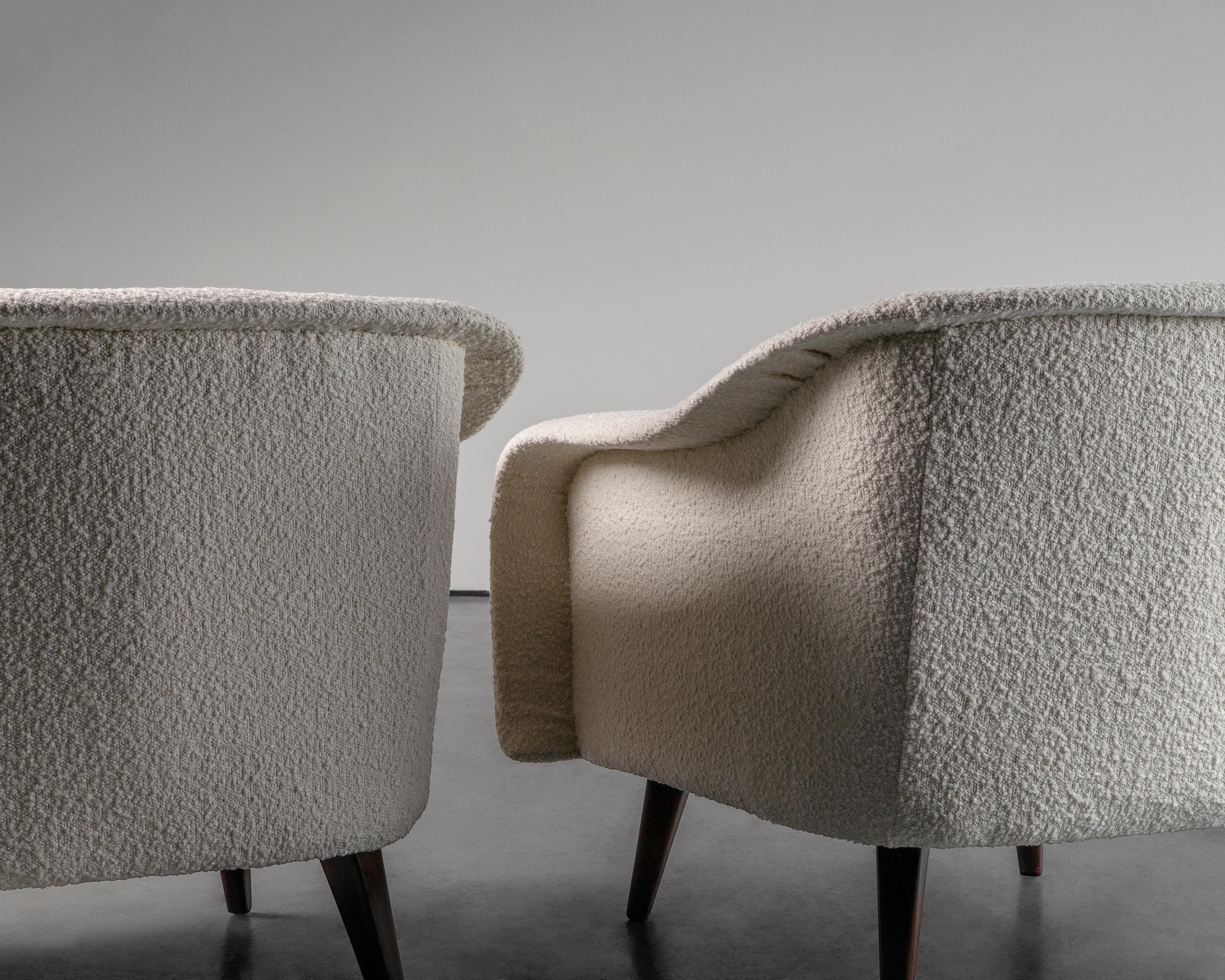 Mid-Century 1960 Vintage Joaquim Tenreiro Curva Lounge Set For Sale 5