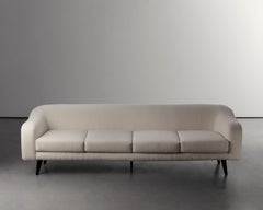 Mid-Century 1960 Vintage Joaquim Tenreiro Curva Lounge Set