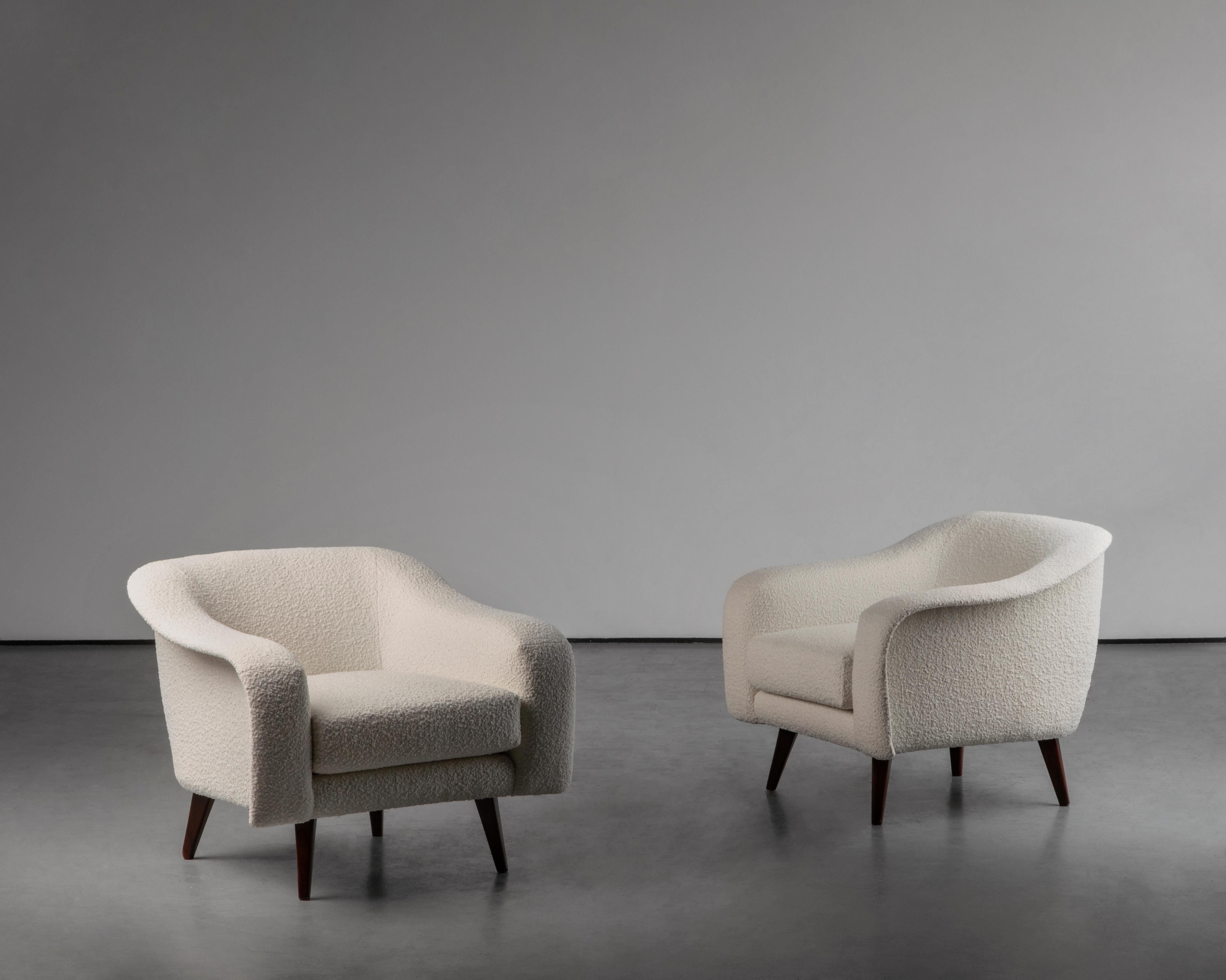 Mid-Century 1960 Vintage Joaquim Tenreiro Curva Lounge Set For Sale 3