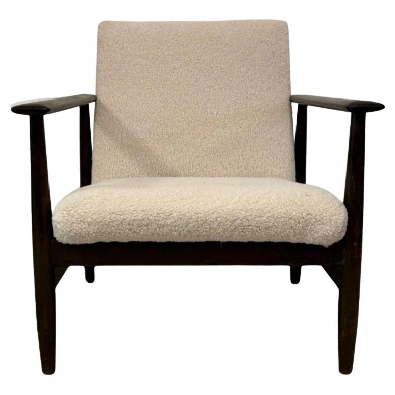 Mid Century 1960s Afromosia Sessel im Angebot