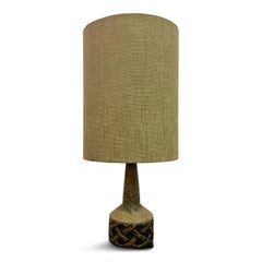 Mid Century 1960s Danish Ceramic Table Lamp by Søholm Stentoj