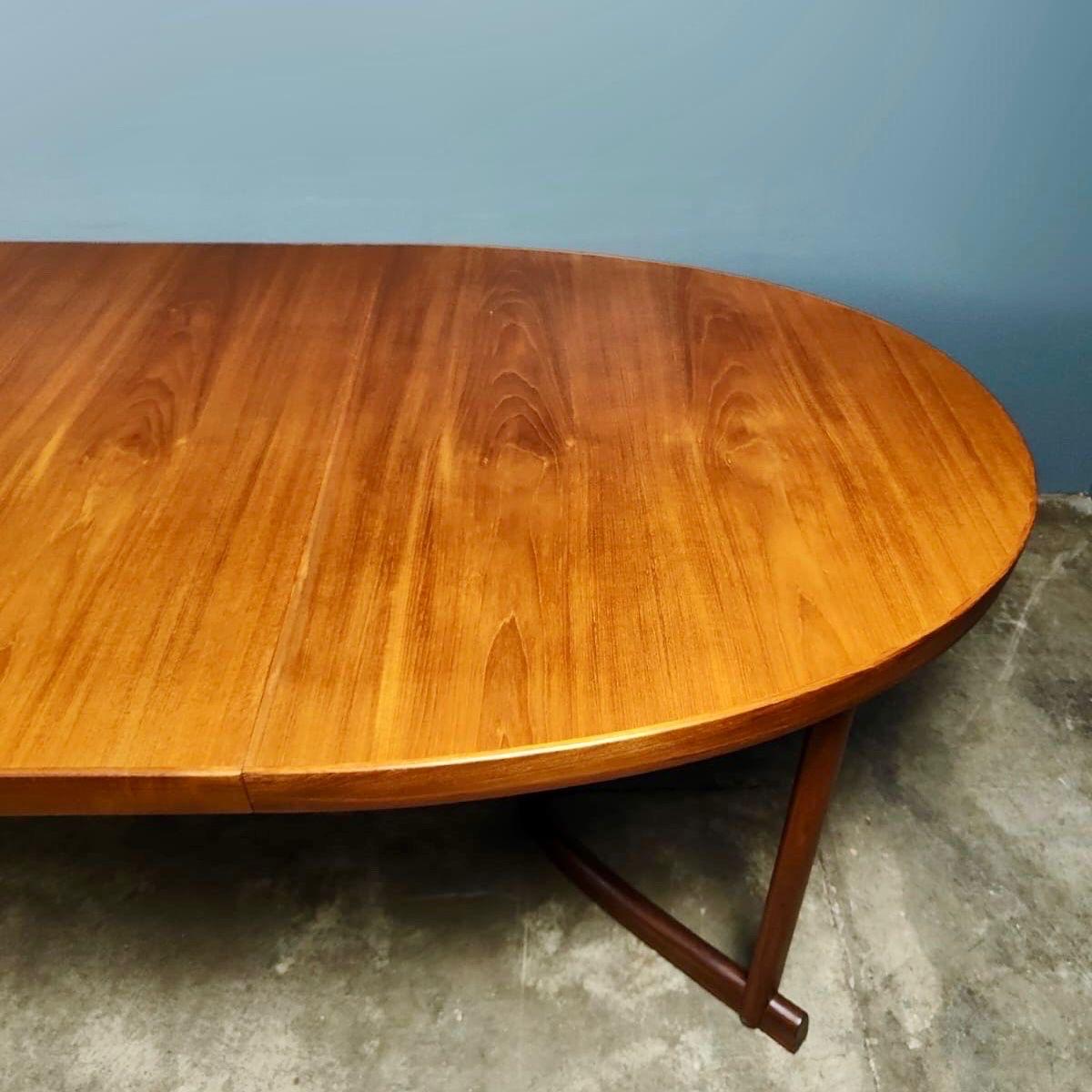Mid Century 1960s Danish Dining Table By Johannes Andersen Vintage Retro MCM 1