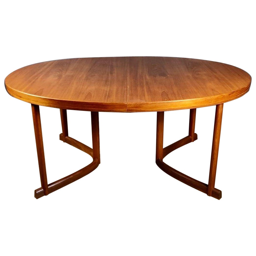 Mid Century 1960s Danish Dining Table By Johannes Andersen Vintage Retro MCM